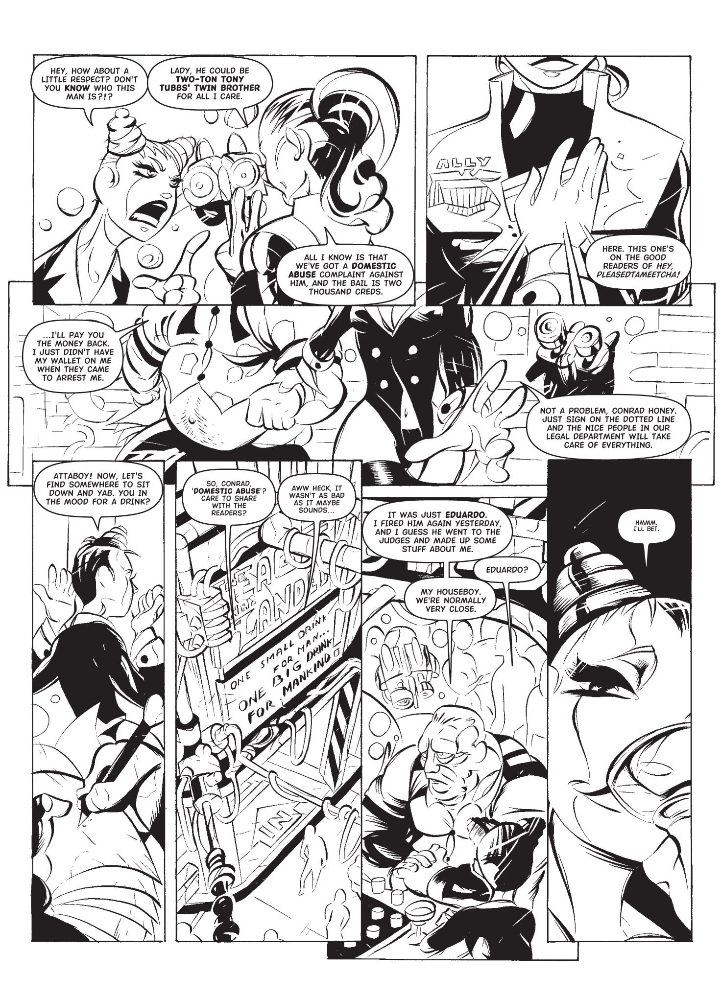Read online Judge Dredd Megazine (Vol. 5) comic -  Issue #388 - 98