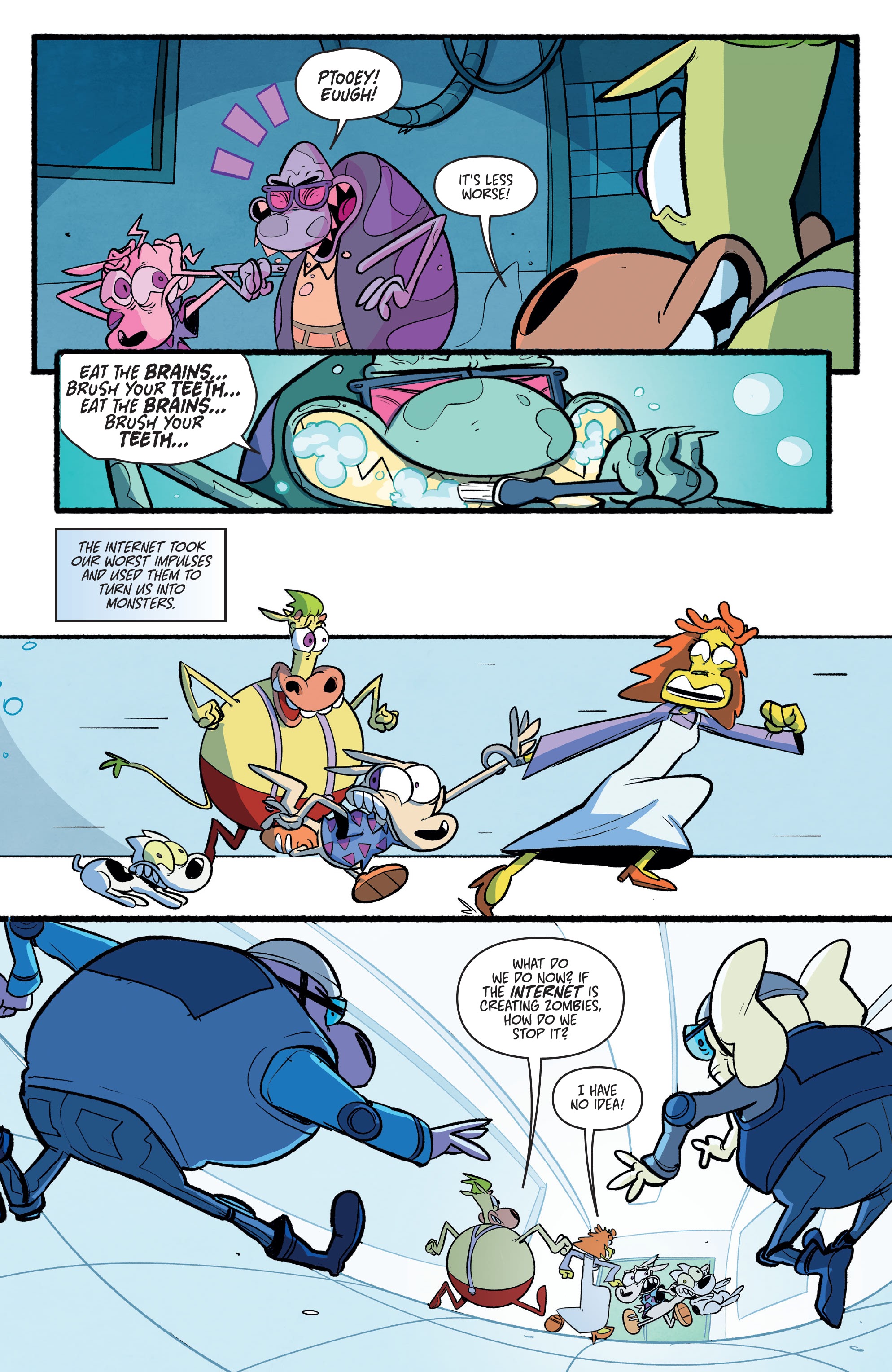 Read online Rocko's Modern Afterlife comic -  Issue # _TPB - 72