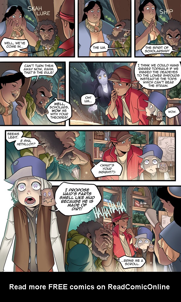 Read online Unsounded comic -  Issue #8 - 29