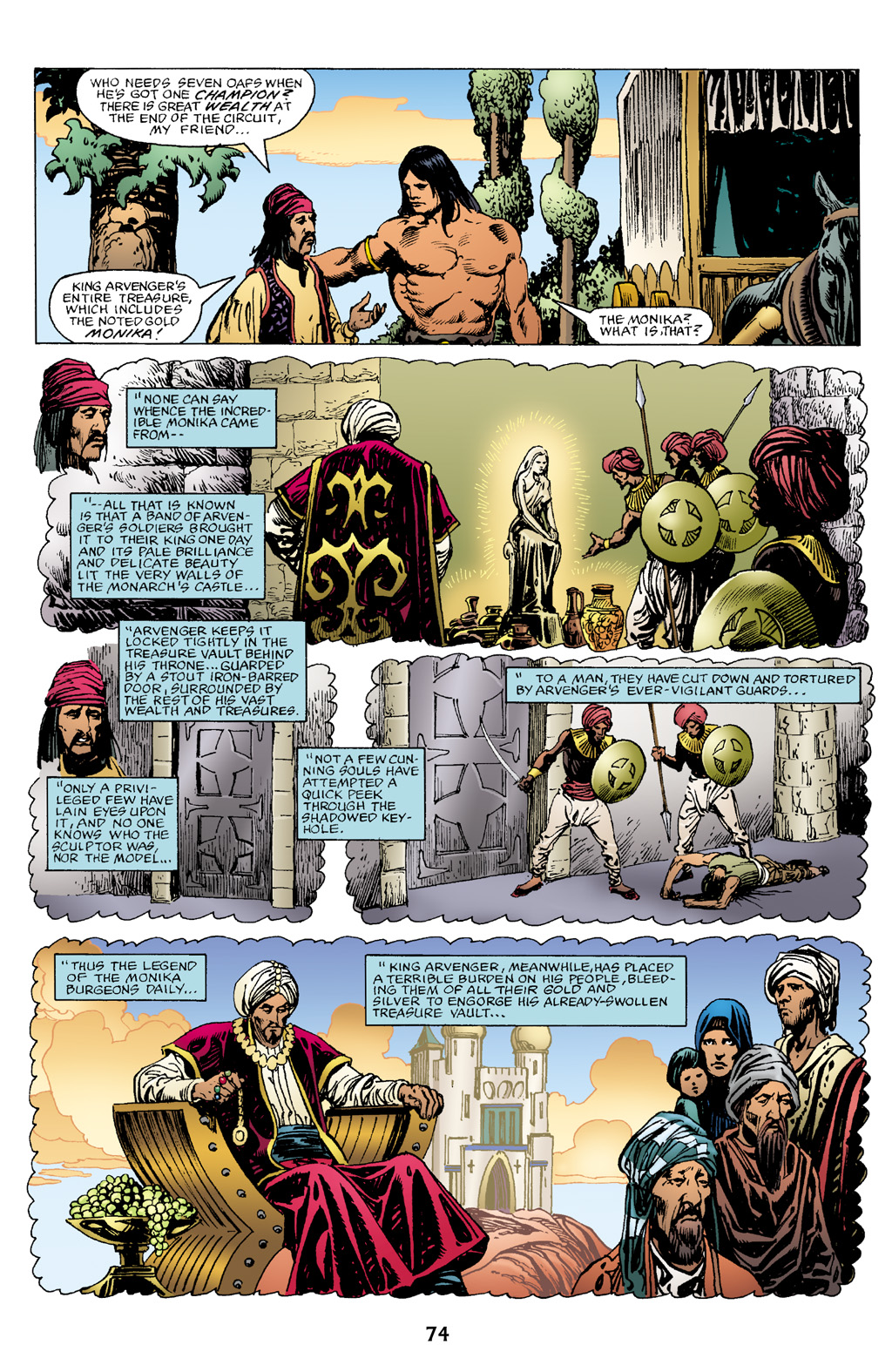 Read online The Chronicles of Conan comic -  Issue # TPB 18 (Part 1) - 75