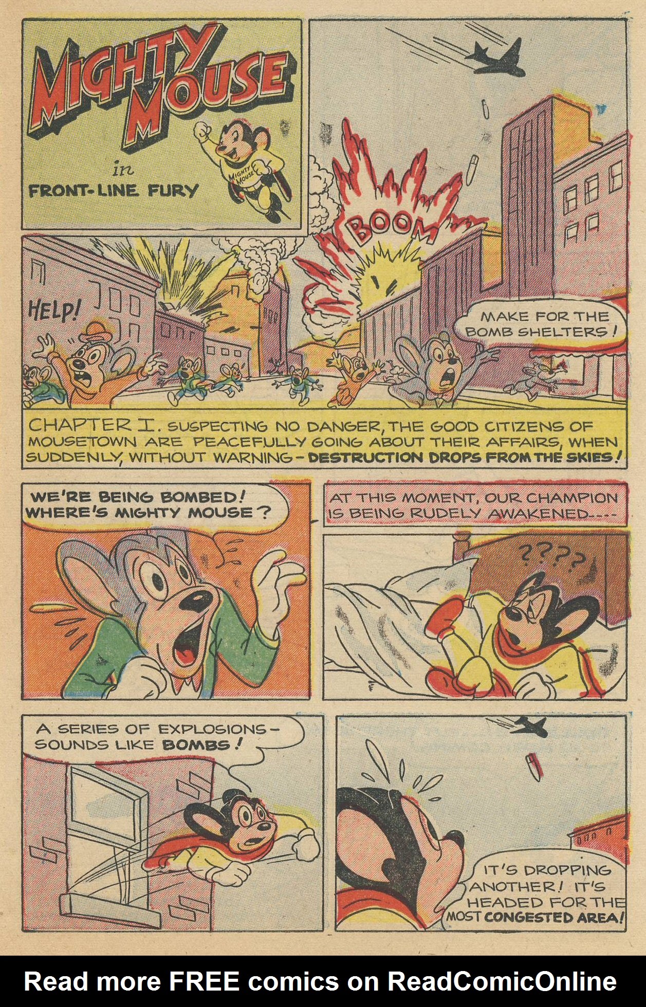 Read online Paul Terry's Mighty Mouse Comics comic -  Issue #45 - 83