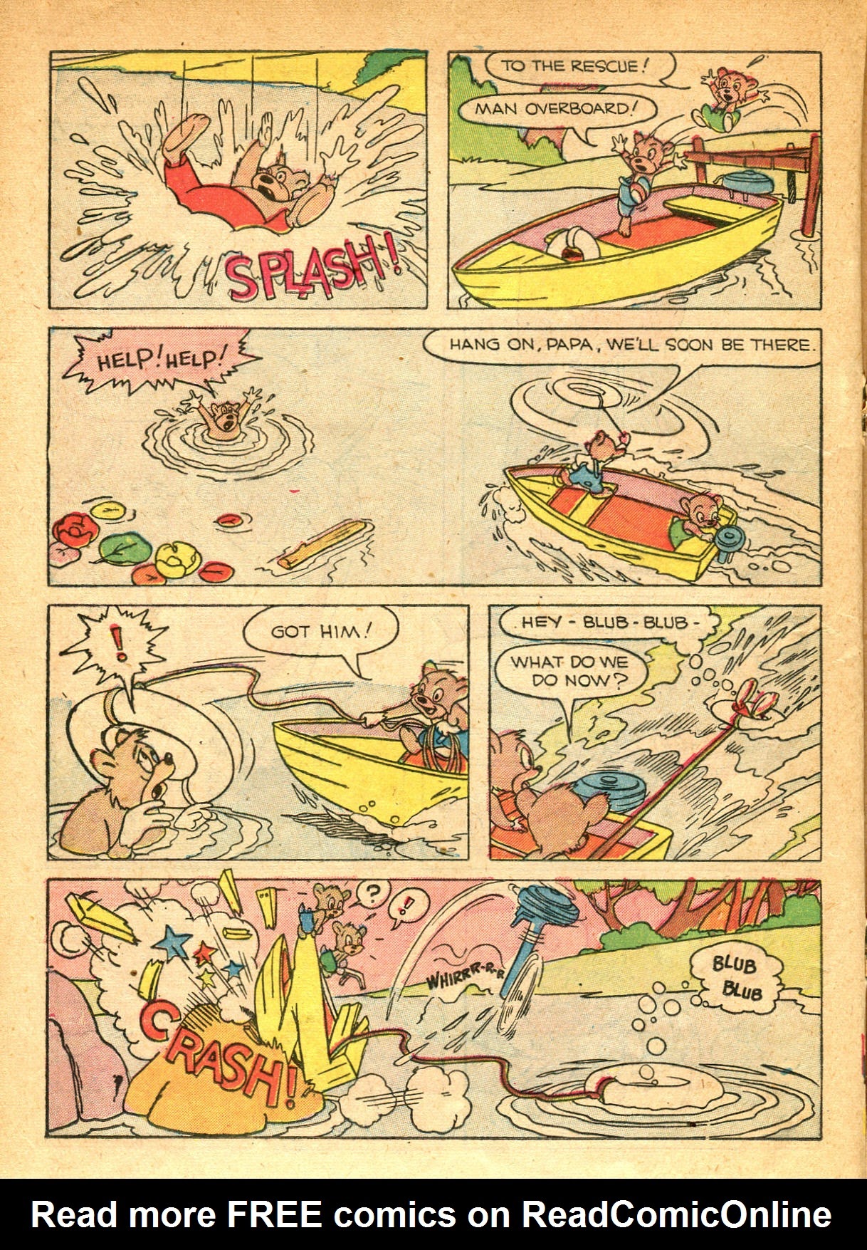 Read online Paul Terry's Mighty Mouse Comics comic -  Issue #23 - 24