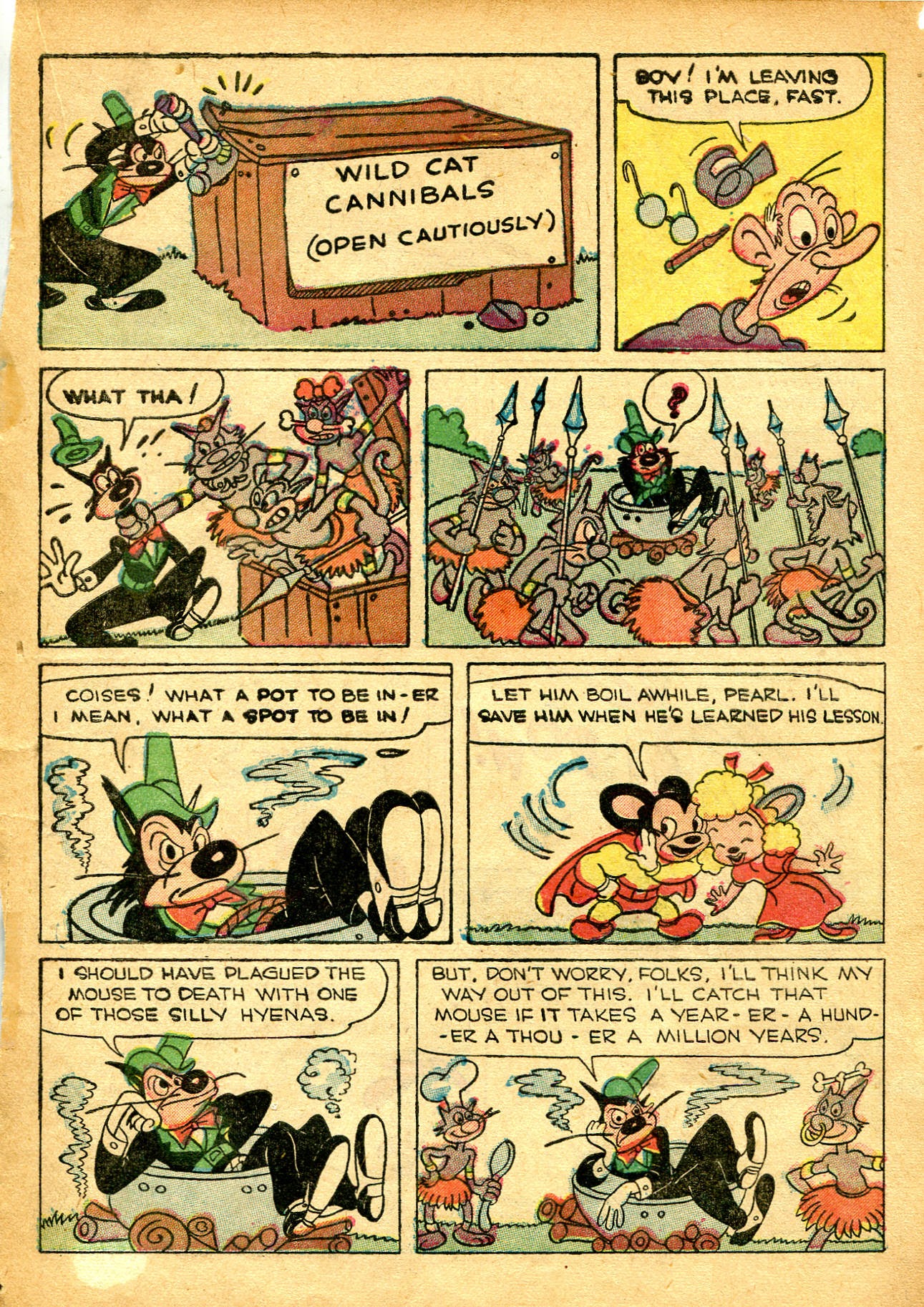 Read online Paul Terry's Mighty Mouse Comics comic -  Issue #28 - 19
