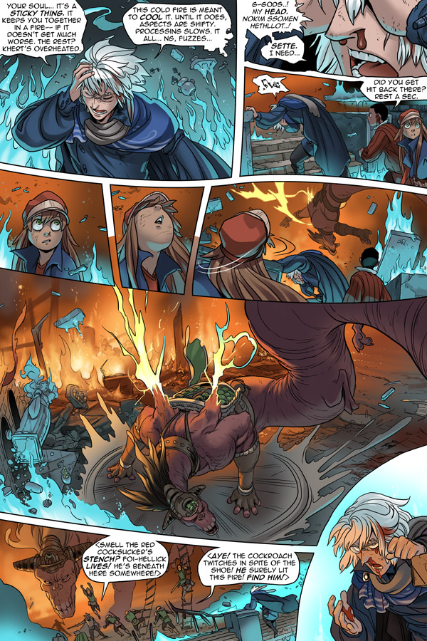 Read online Unsounded comic -  Issue #17 - 135