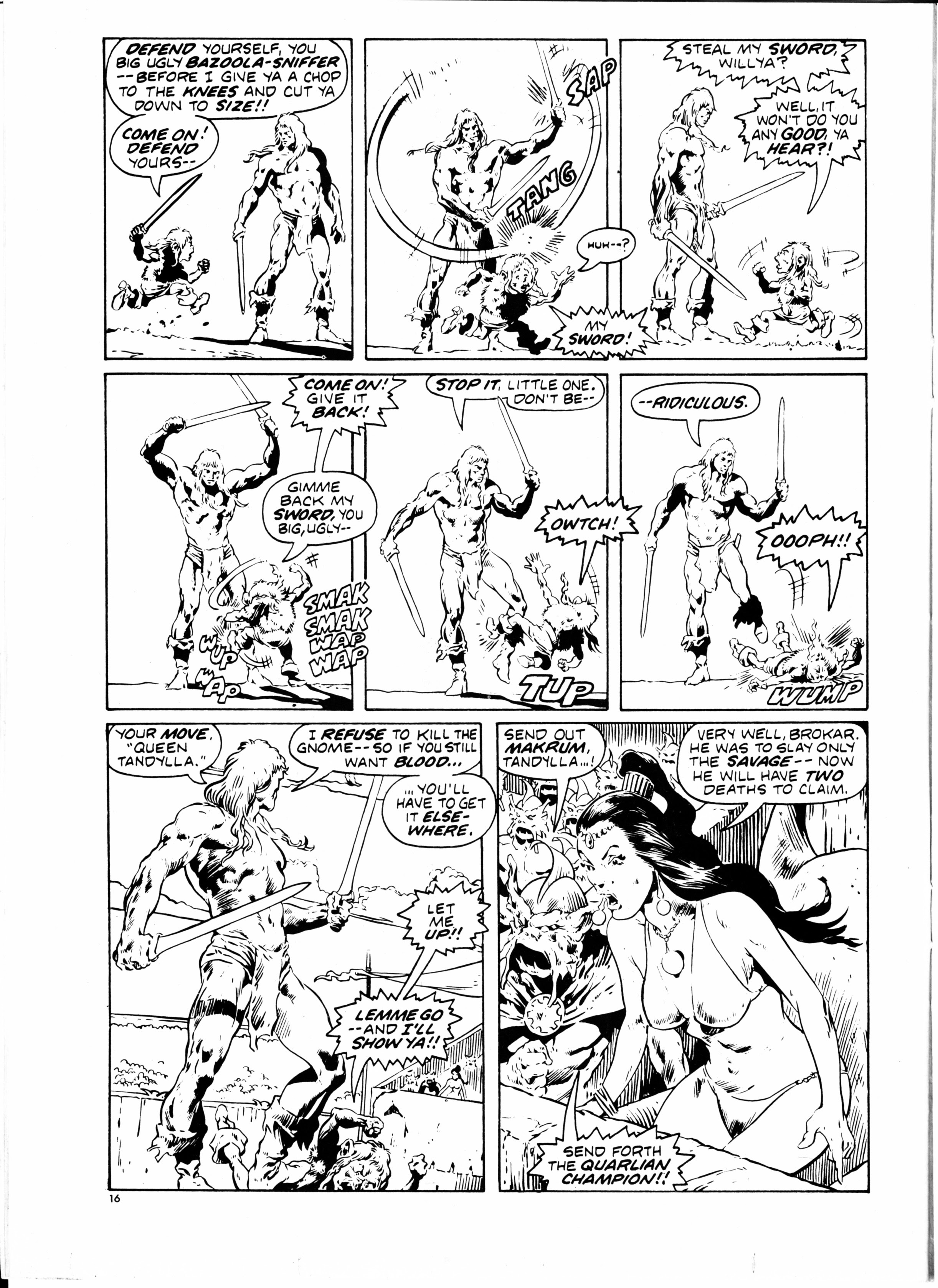 Read online Planet of the Apes (1974) comic -  Issue #121 - 16
