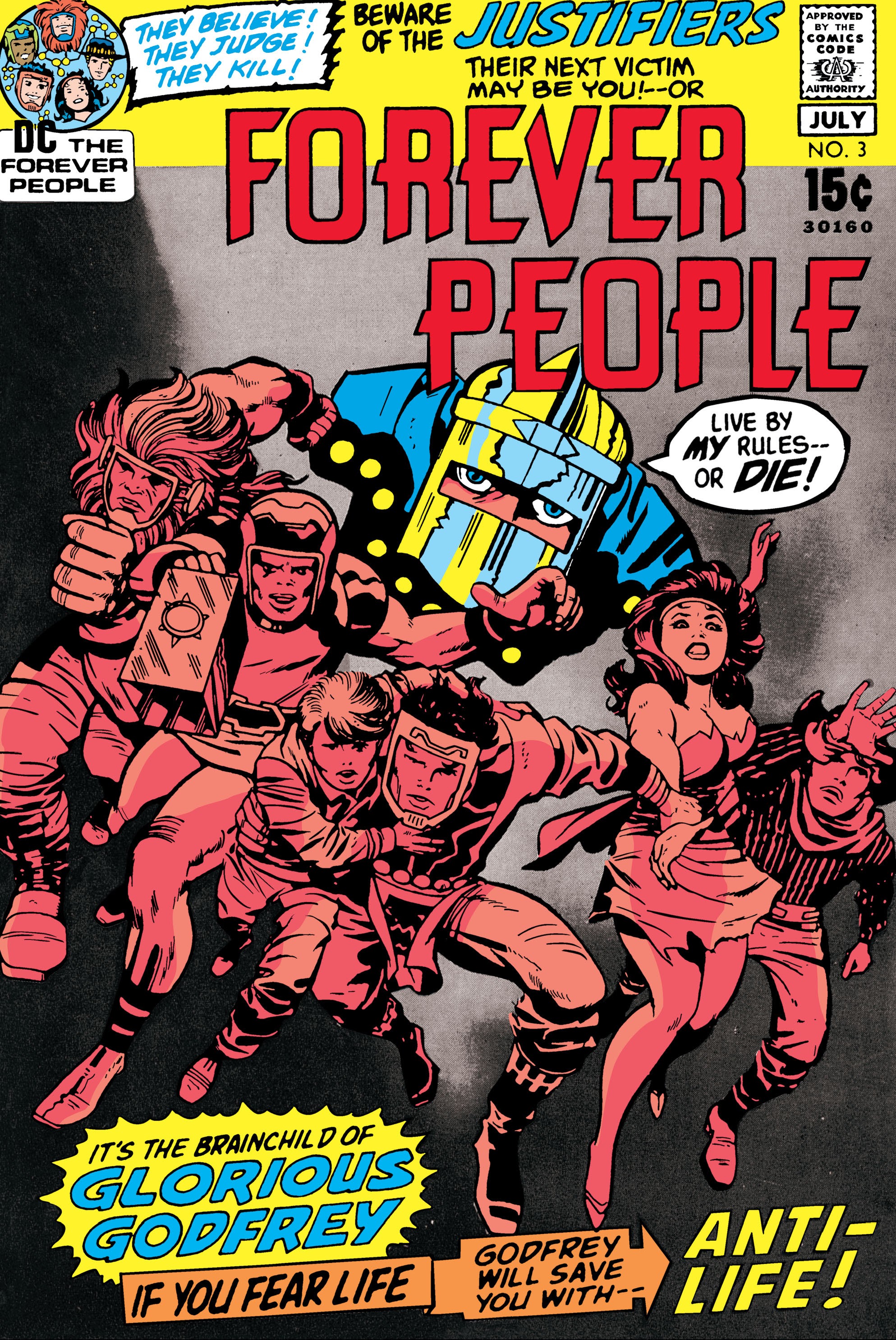 Read online The Forever People comic -  Issue #3 - 1