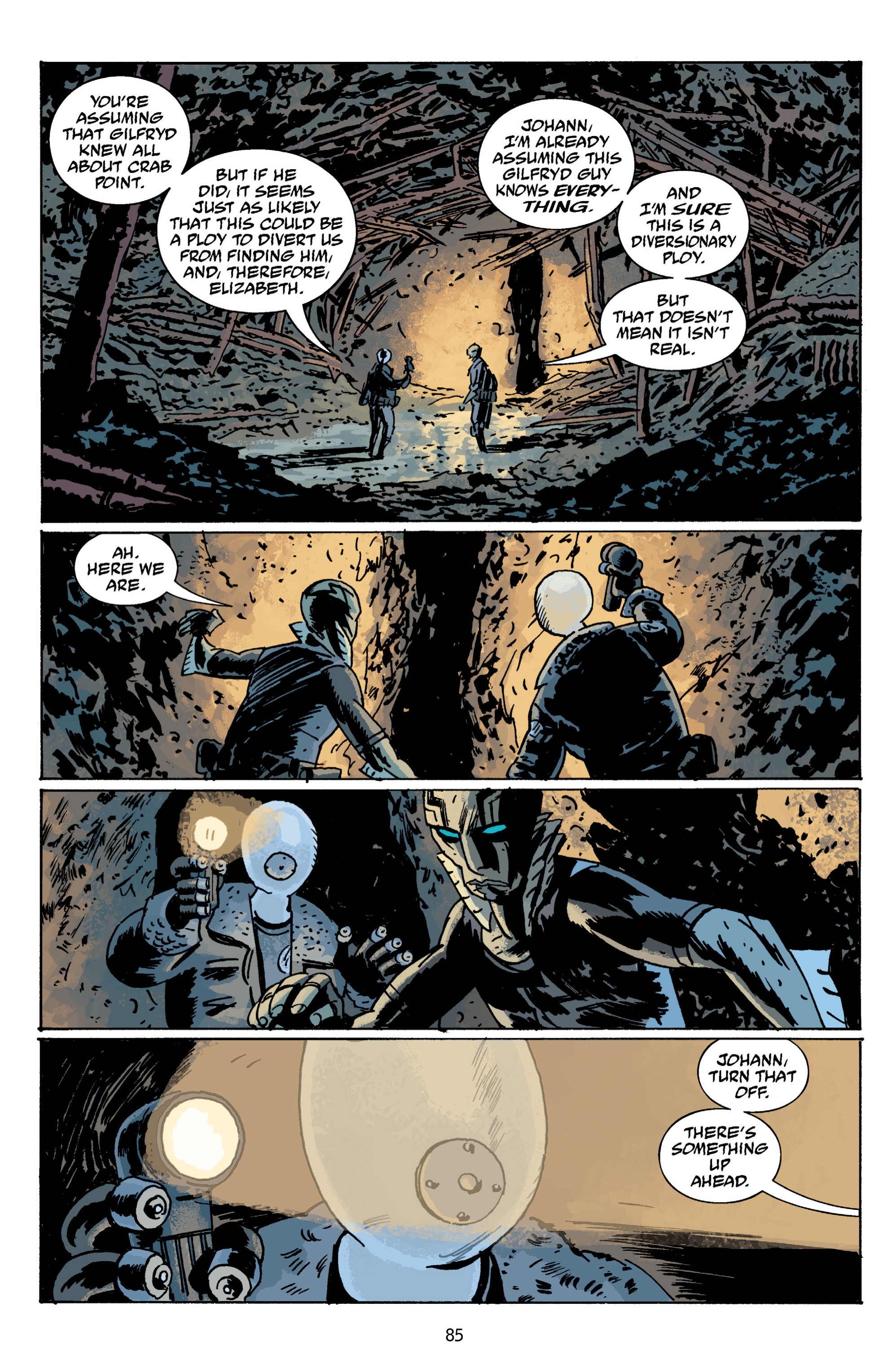 Read online B.P.R.D.: Plague of Frogs (2011) comic -  Issue # TPB 4 (Part 1) - 85