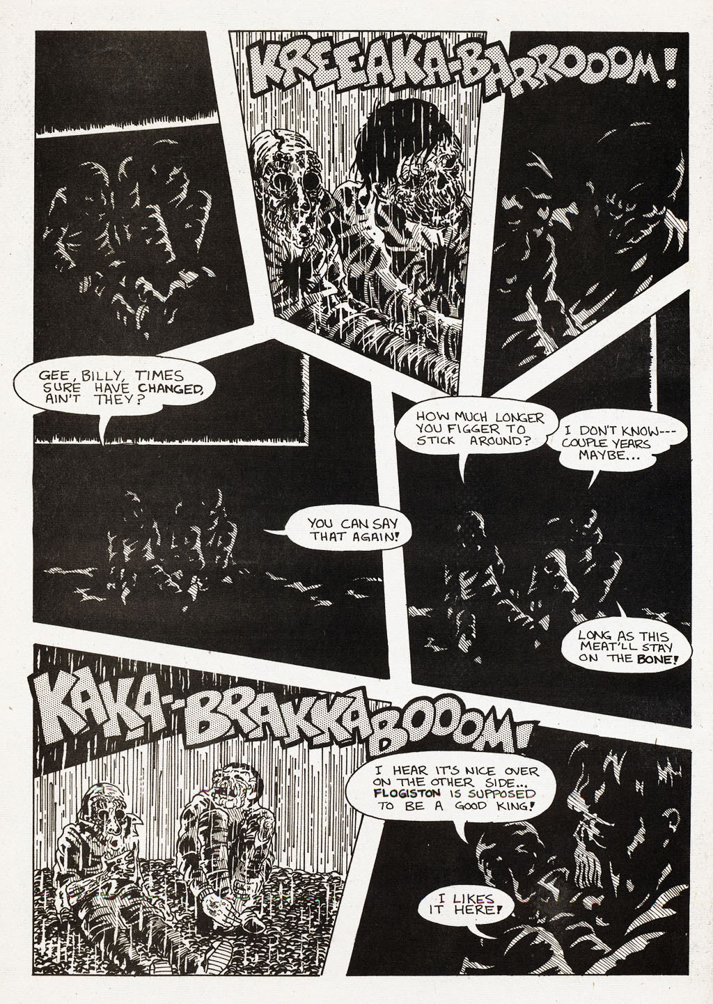 Read online Two-Fisted Zombies! comic -  Issue # Full - 32
