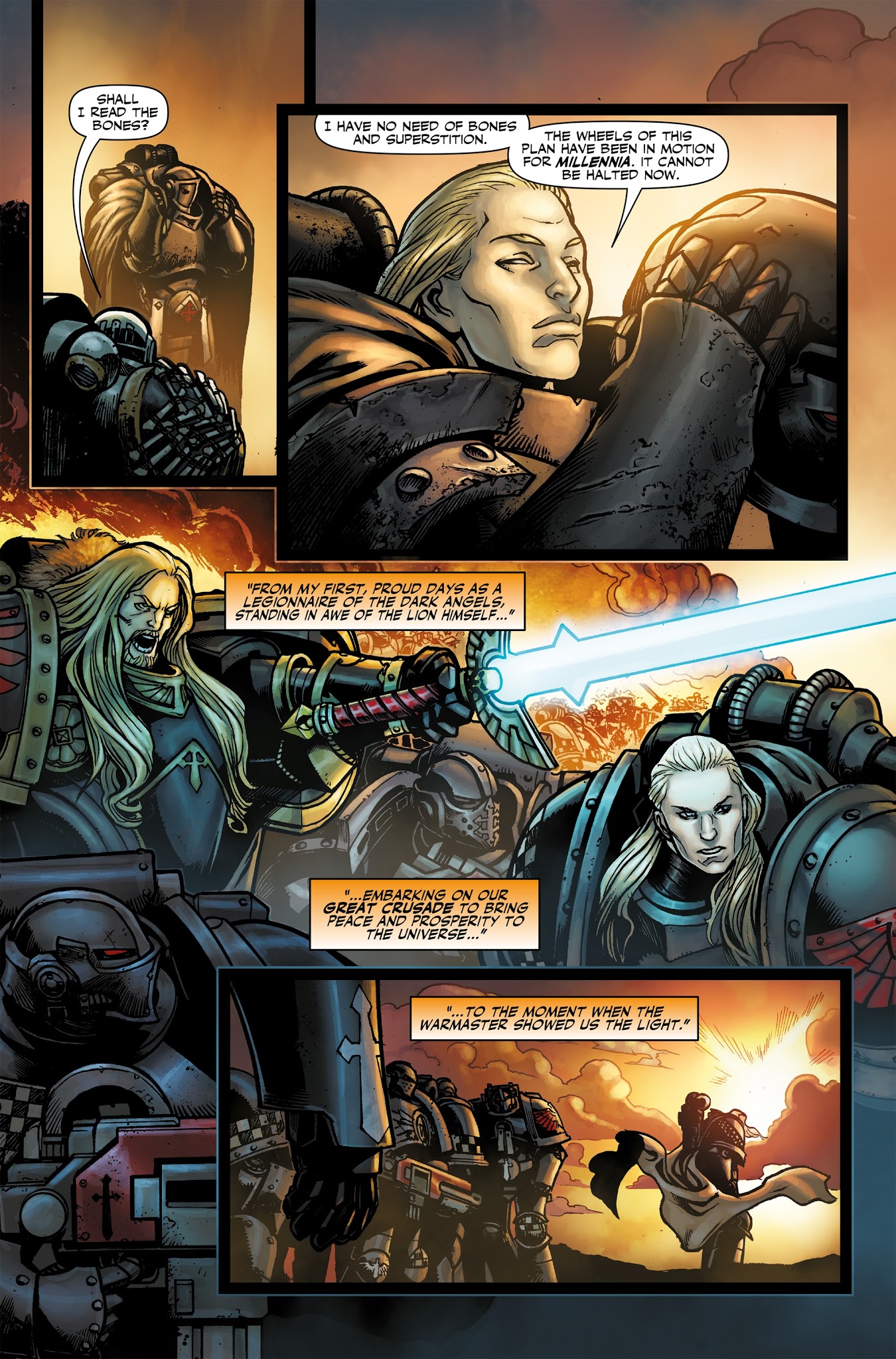Read online Warhammer 40,000: Will of Iron comic -  Issue #9 - 18
