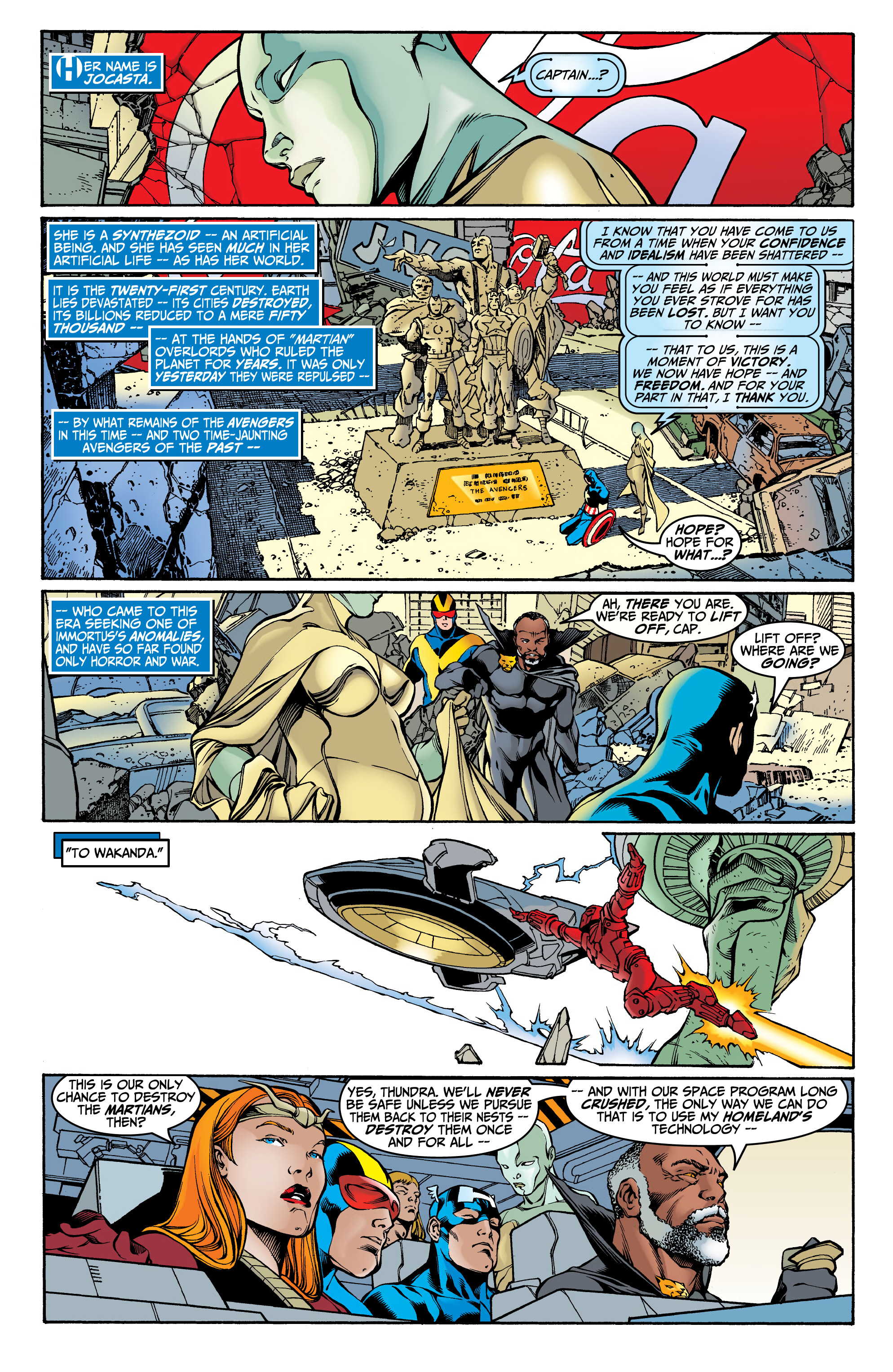 Read online Avengers By Kurt Busiek & George Perez Omnibus comic -  Issue # TPB (Part 6) - 5
