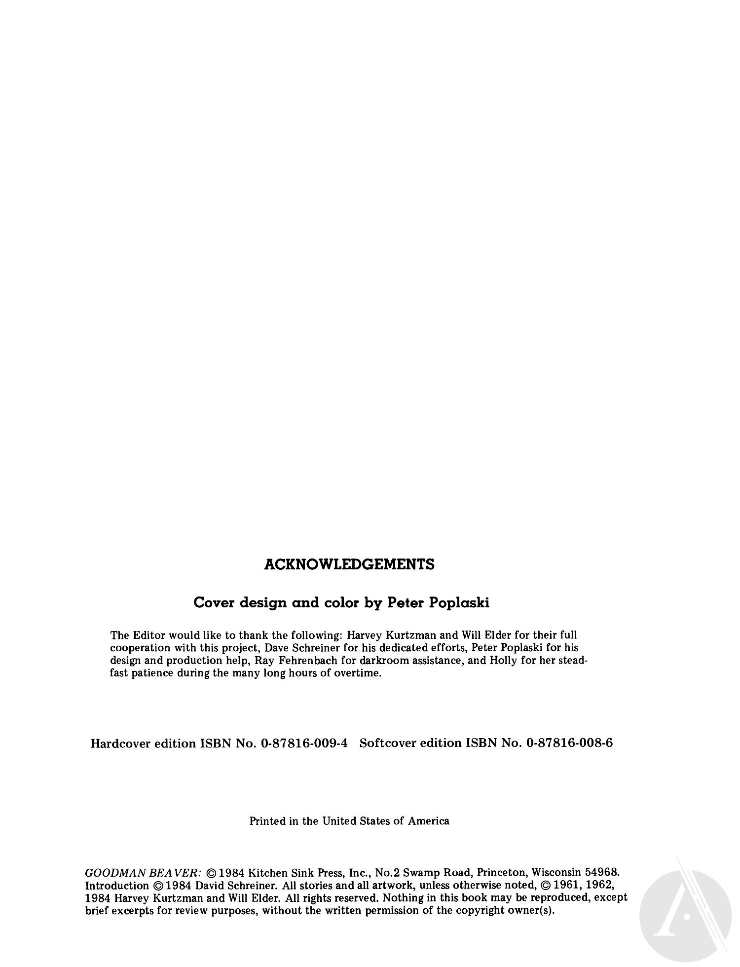 Read online Goodman Beaver comic -  Issue # TPB - 4