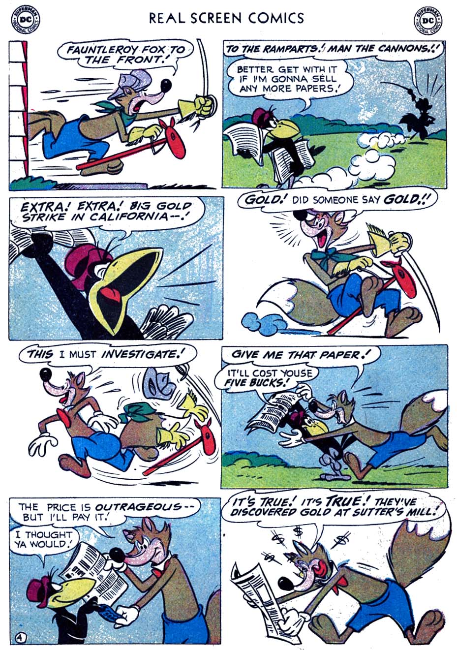 Read online Real Screen Comics comic -  Issue #108 - 6