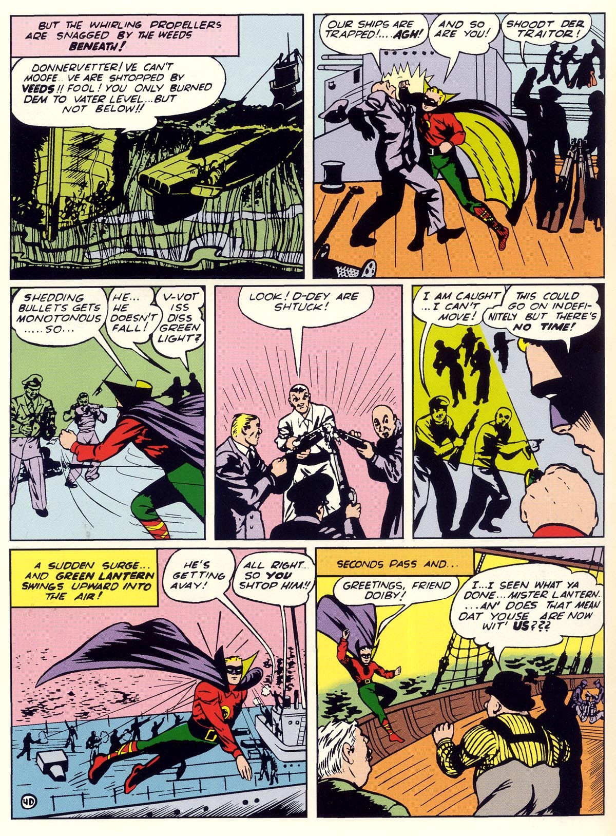 Read online Golden Age Green Lantern Archives comic -  Issue # TPB 2 (Part 2) - 114