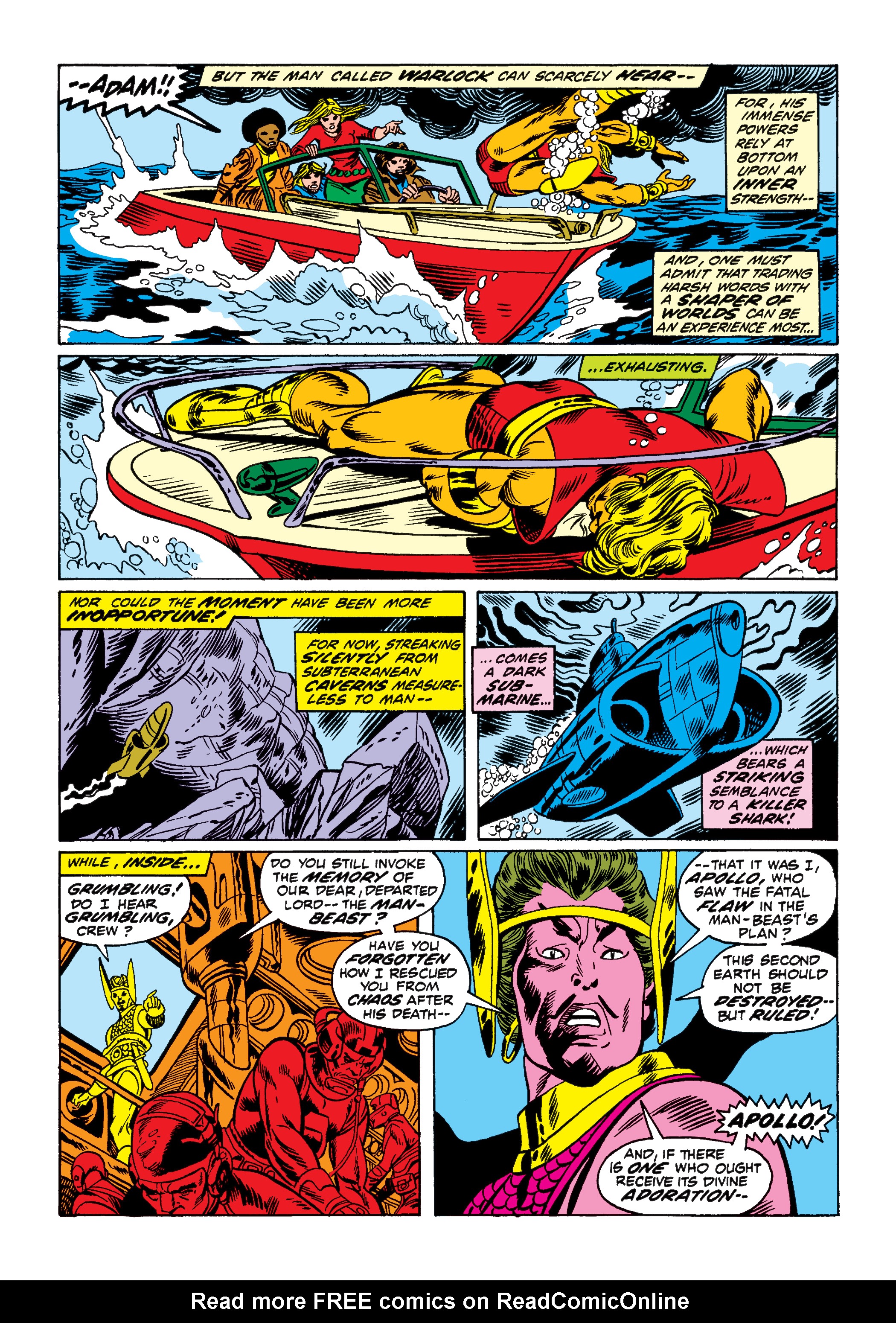 Read online Marvel Masterworks: Warlock comic -  Issue # TPB 1 (Part 2) - 3