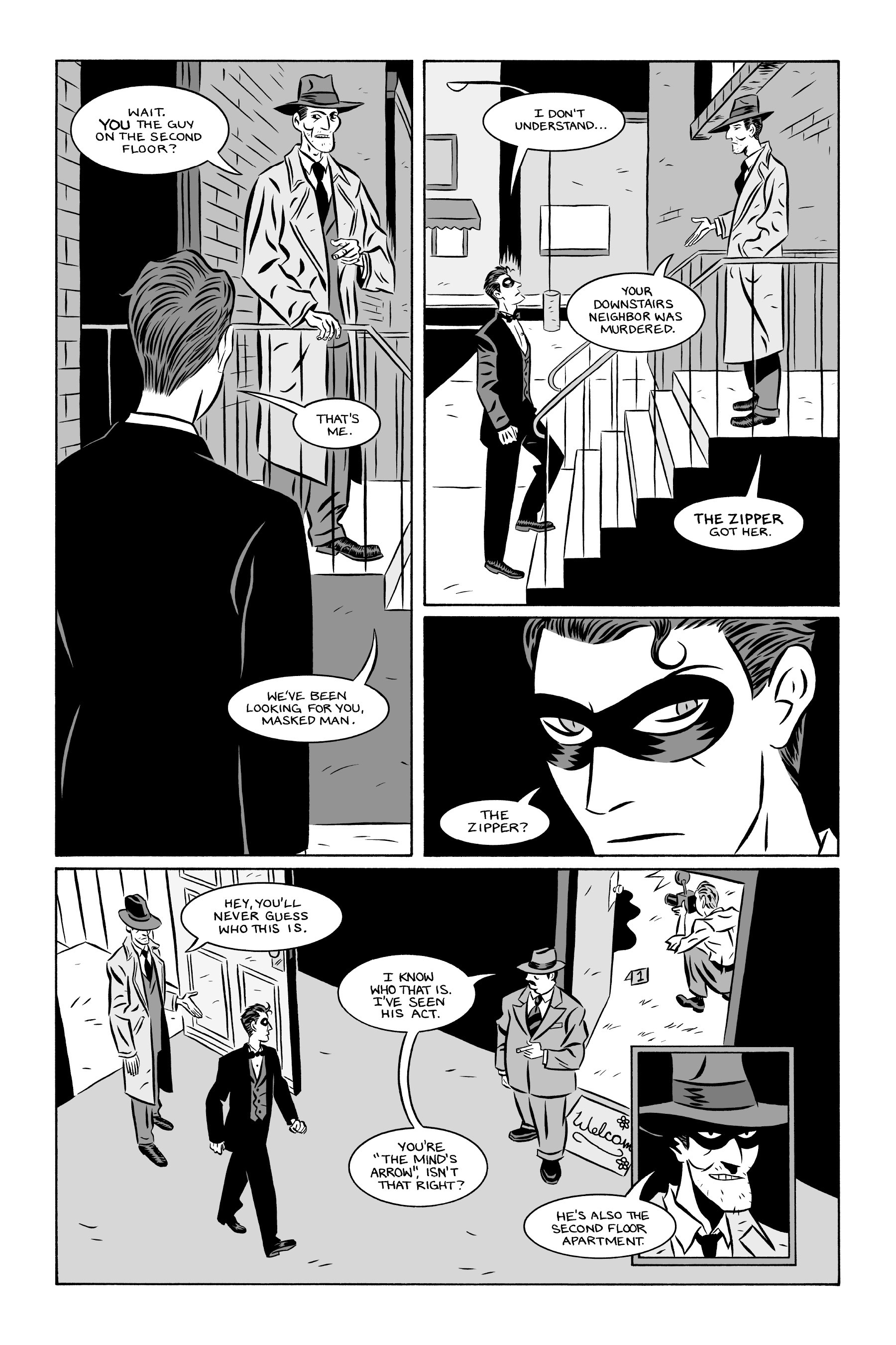 Read online Archer Coe and the Thousand Natural Shocks comic -  Issue #4 - 9