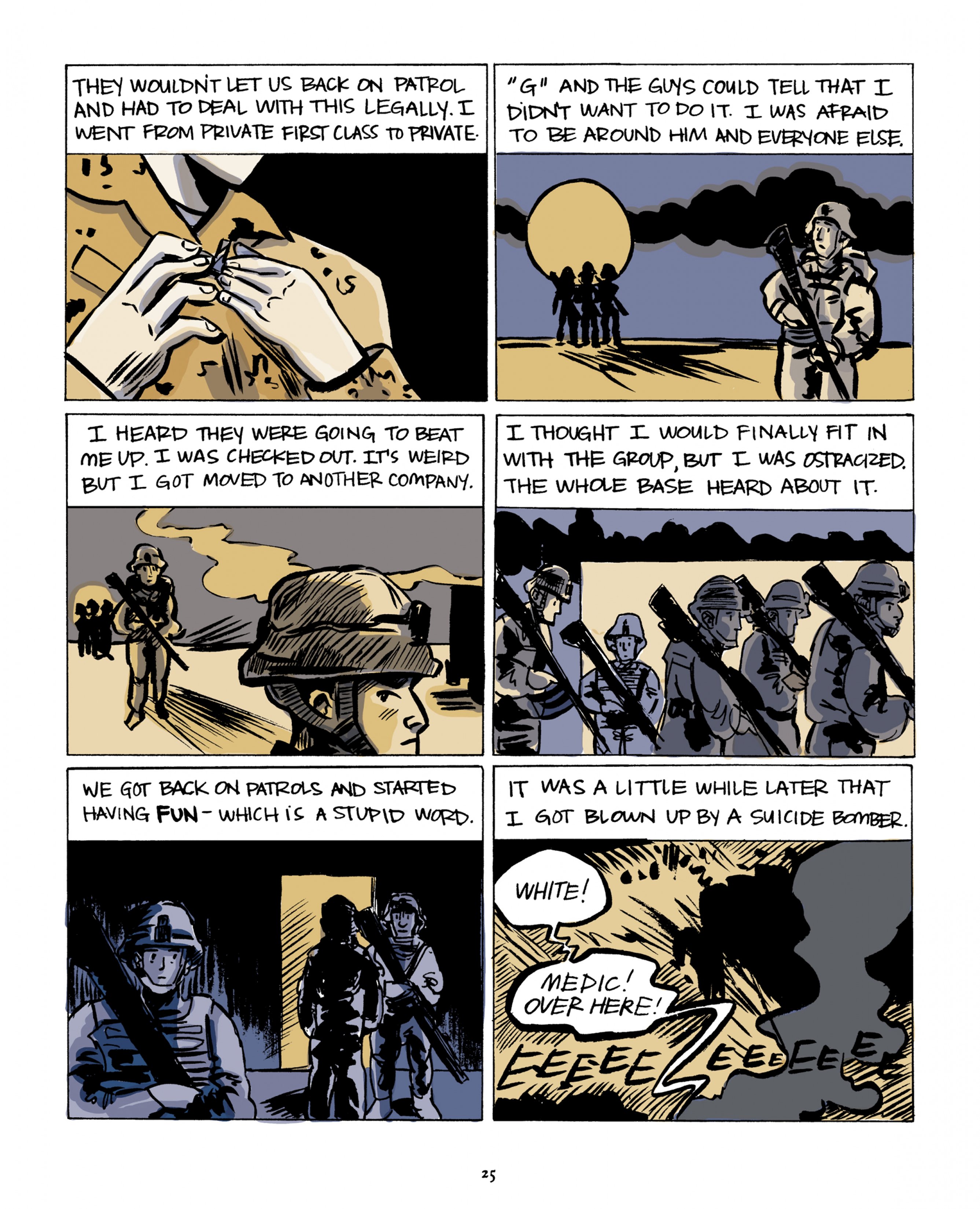 Read online Invisible Wounds: Graphic Journalism by Jess Ruliffson comic -  Issue # TPB (Part 1) - 32