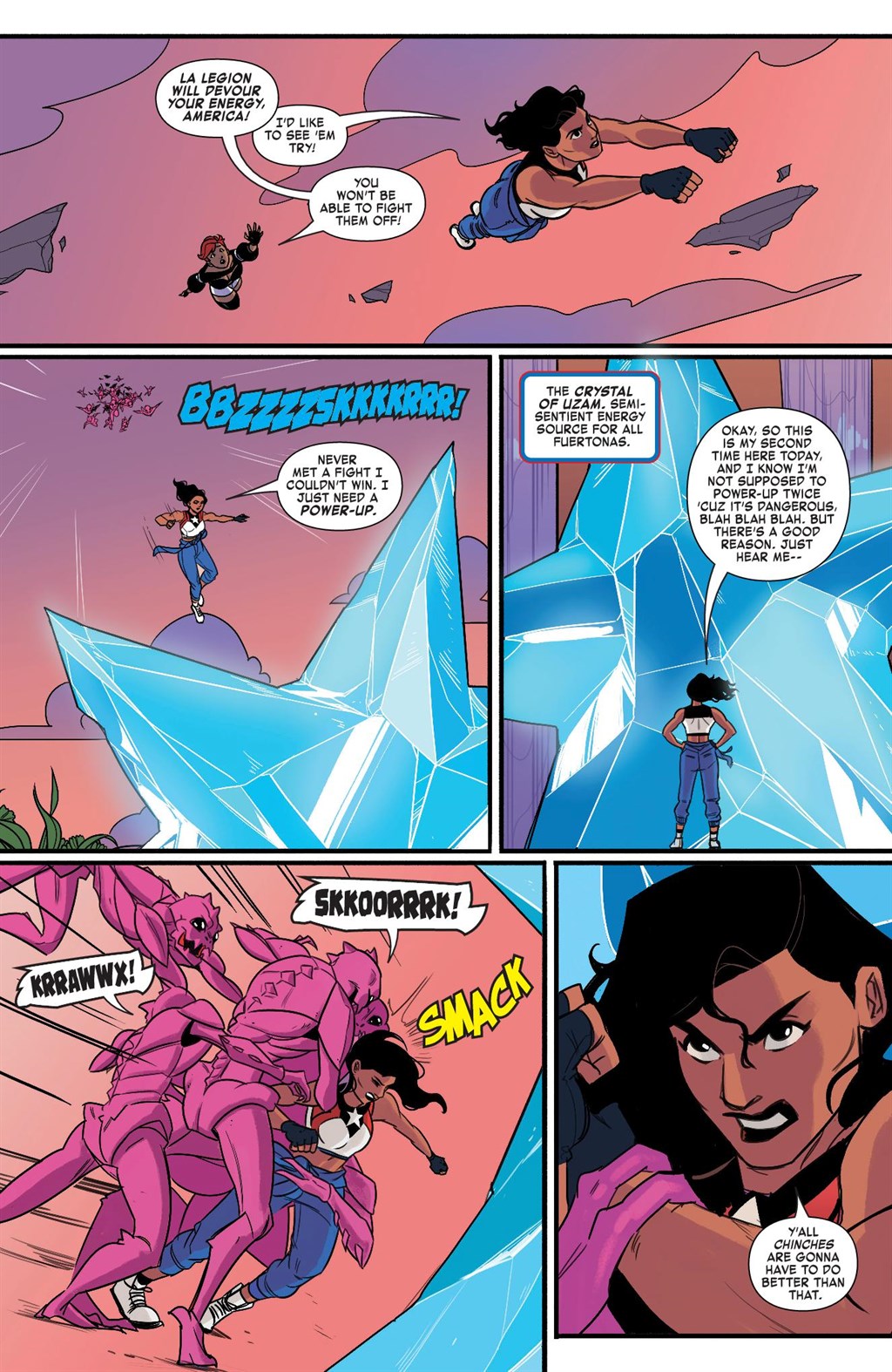 Read online Marvel-Verse (2020) comic -  Issue # America Chavez - 106