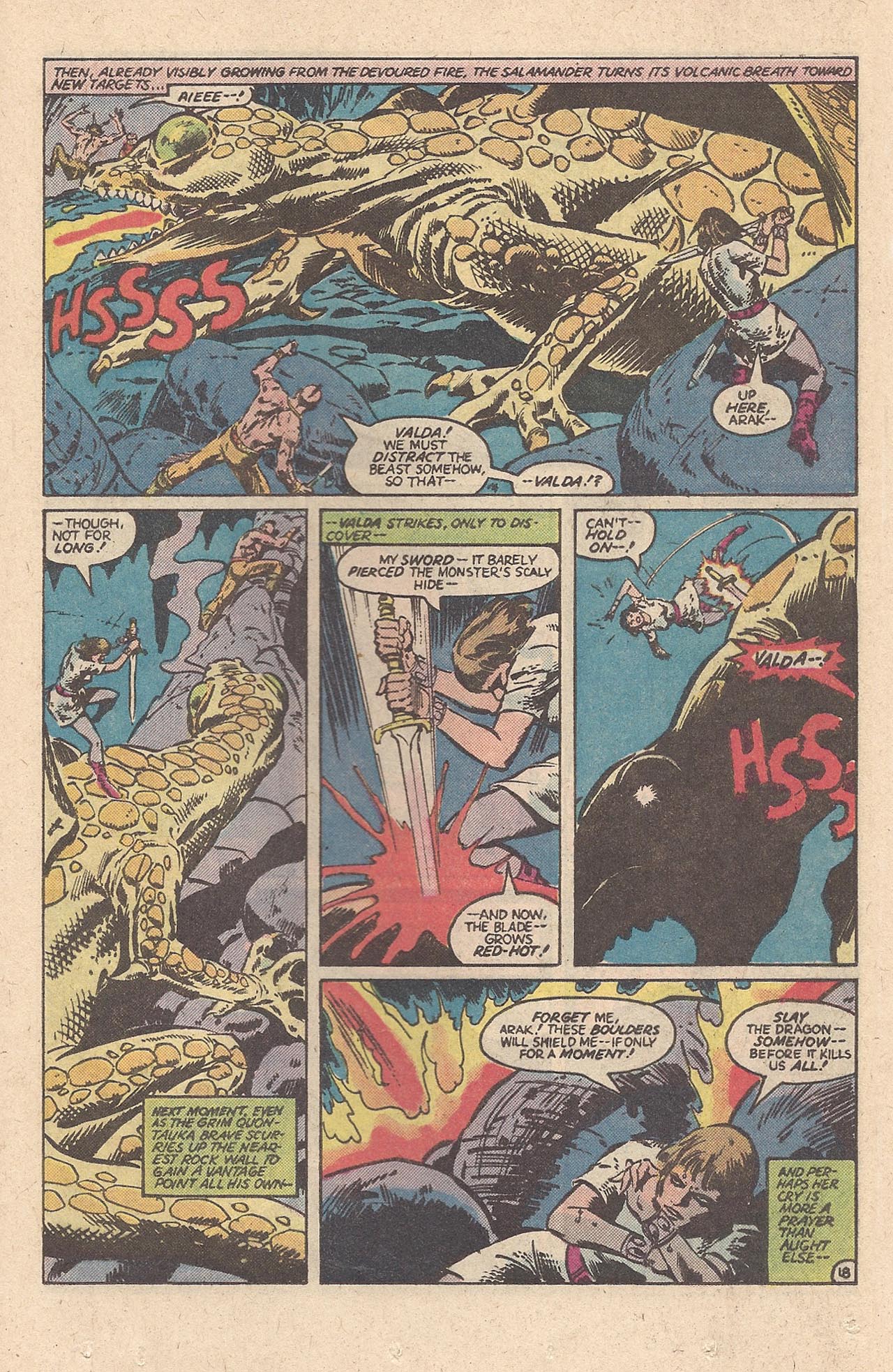 Read online Arak Son of Thunder comic -  Issue #25 - 25