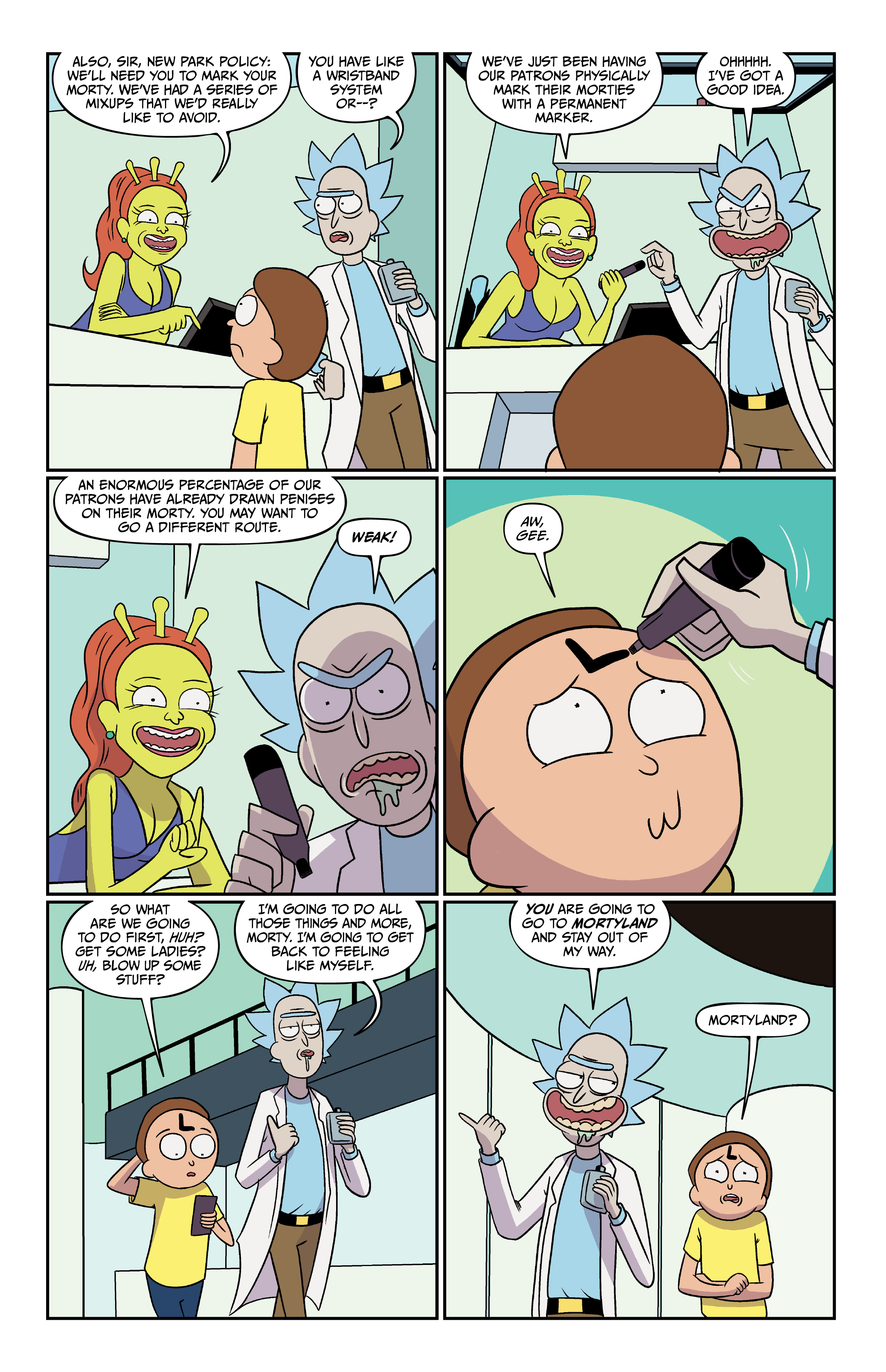 Read online Rick and Morty comic -  Issue # (2015) _Deluxe Edition 7 (Part 1) - 15