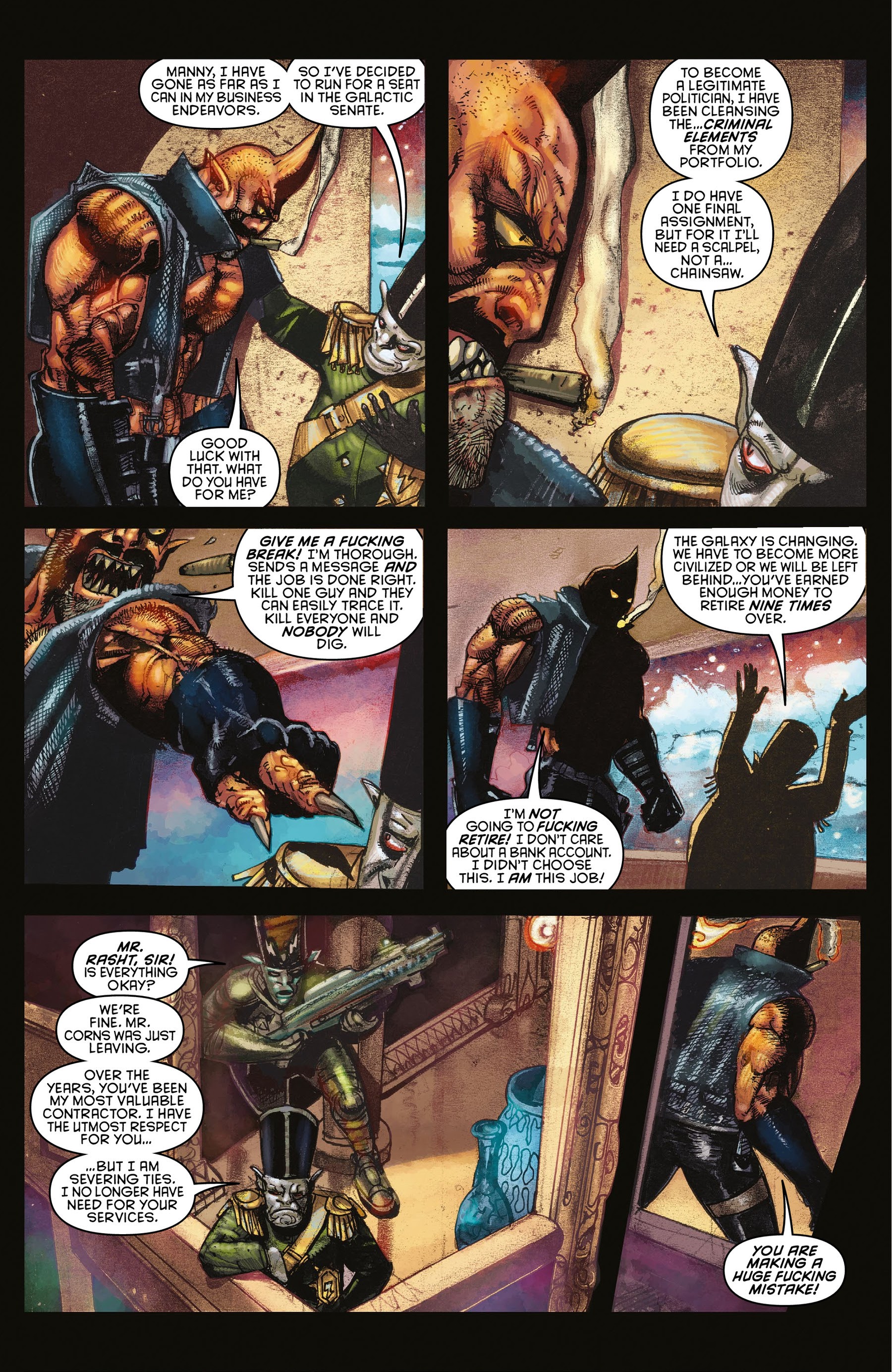 Read online Space Bastards comic -  Issue #7 - 4