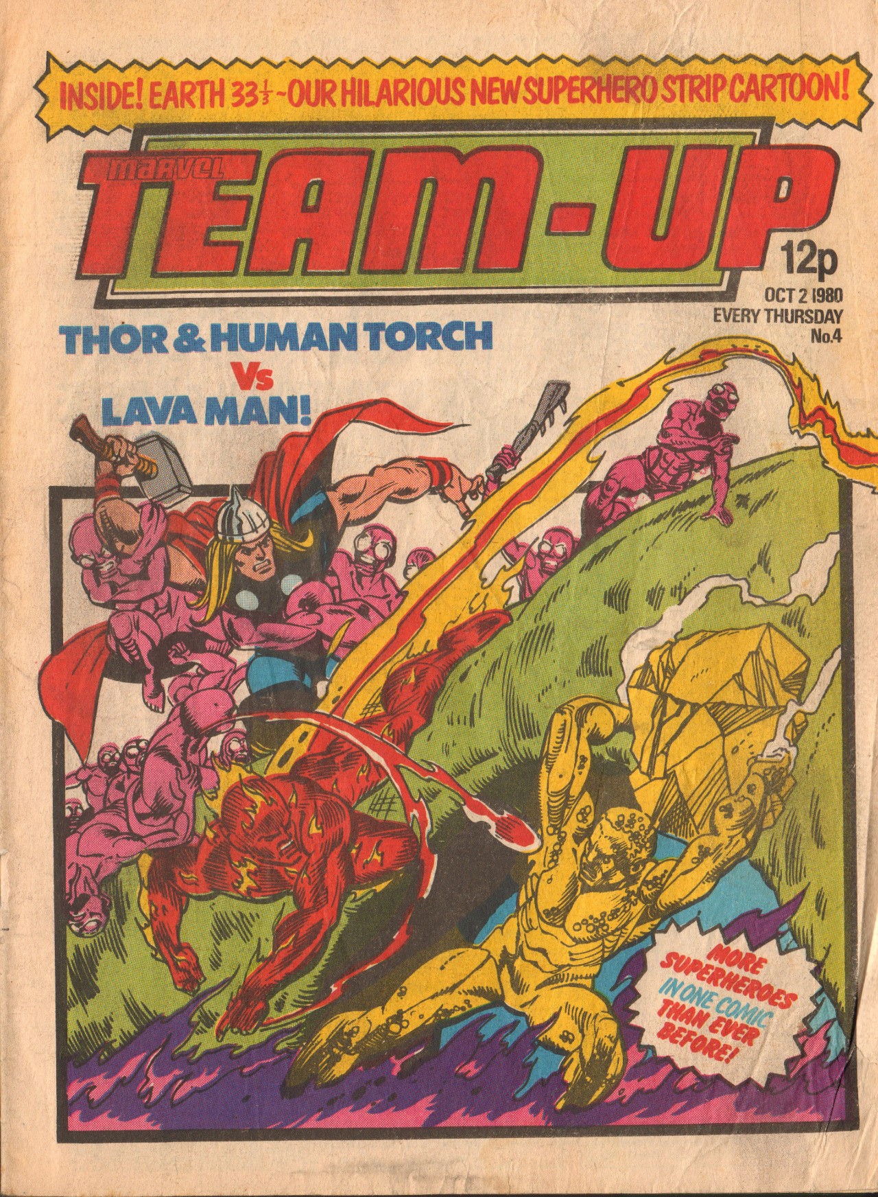 Read online Marvel Team-Up (1980) comic -  Issue #4 - 1