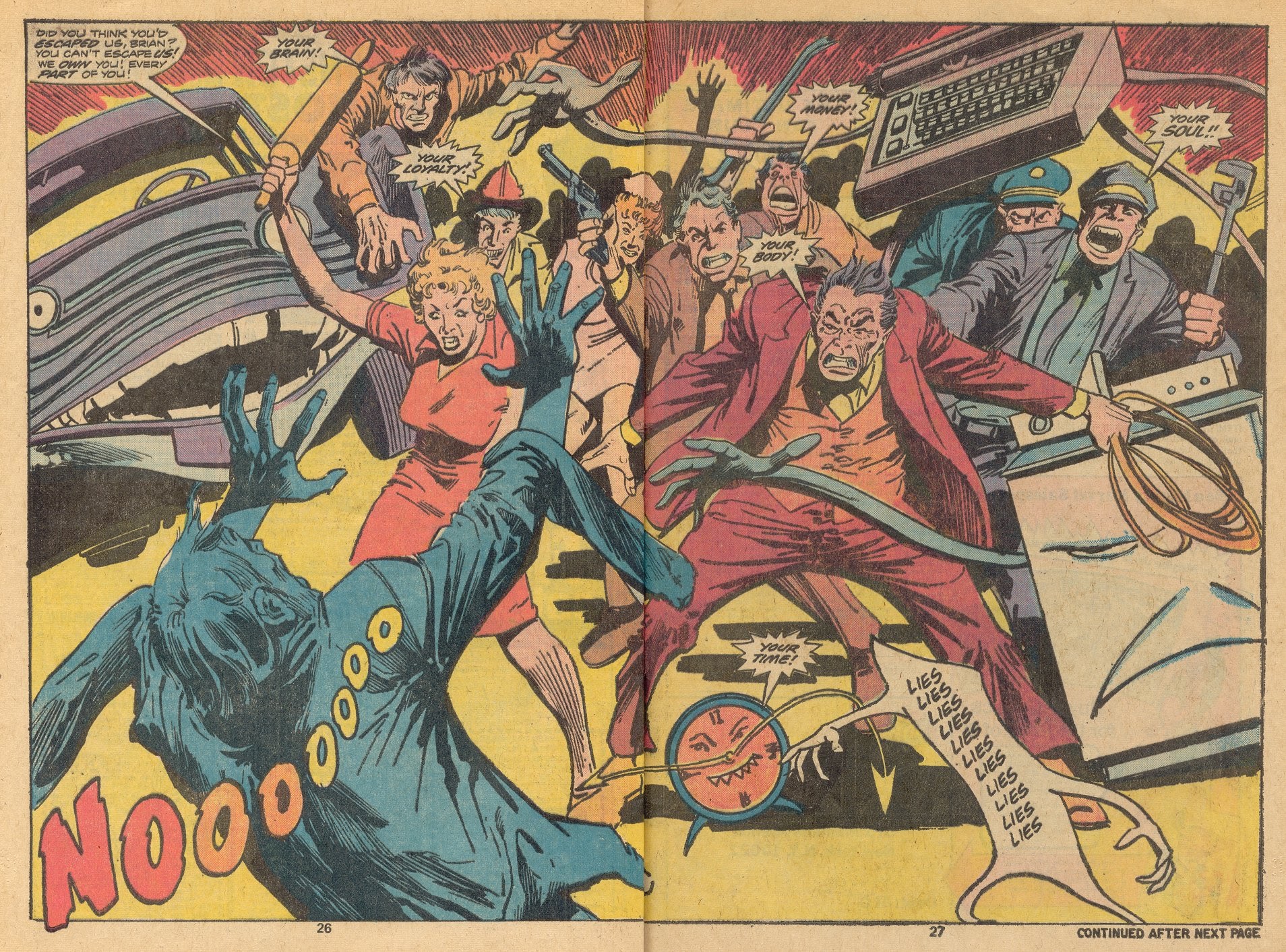 Read online Man-Thing (1974) comic -  Issue #12 - 18