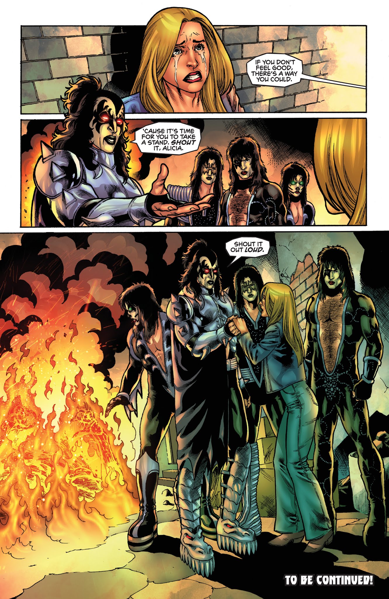 Read online KISS: Blood and Stardust comic -  Issue #2 - 24