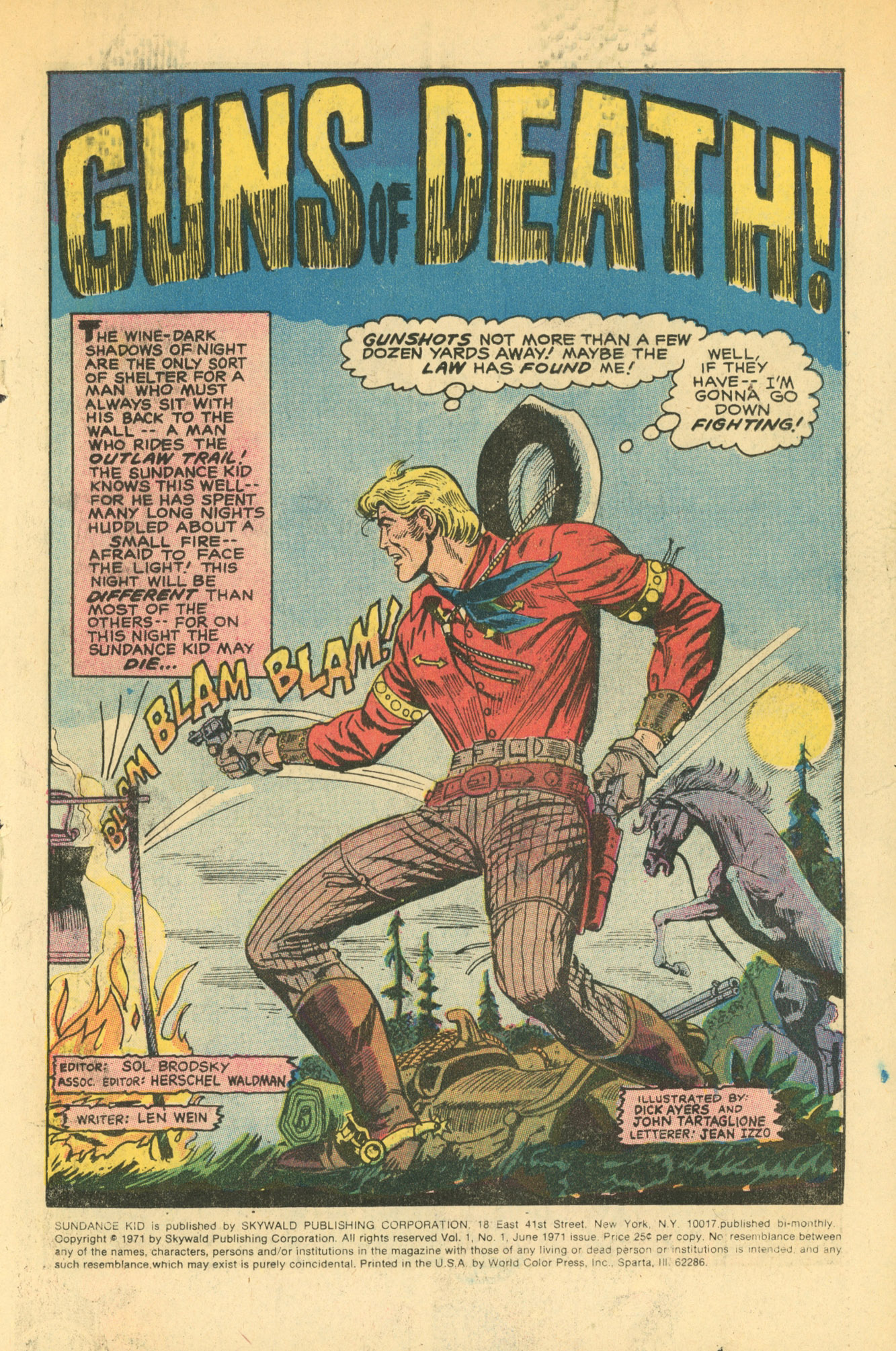 Read online The Sundance Kid comic -  Issue #1 - 3