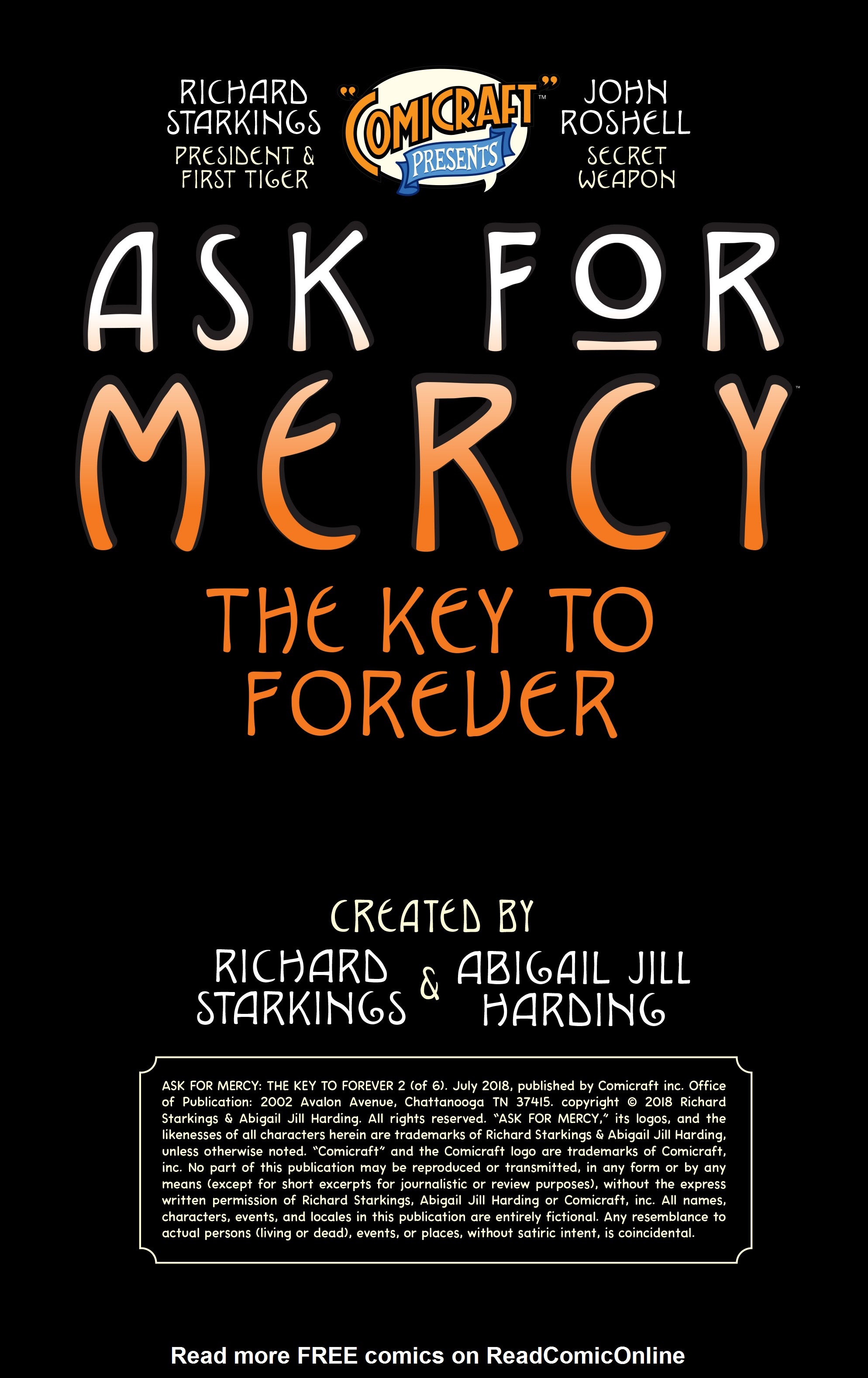 Read online Ask For Mercy: The Key To Forever comic -  Issue #2 - 2