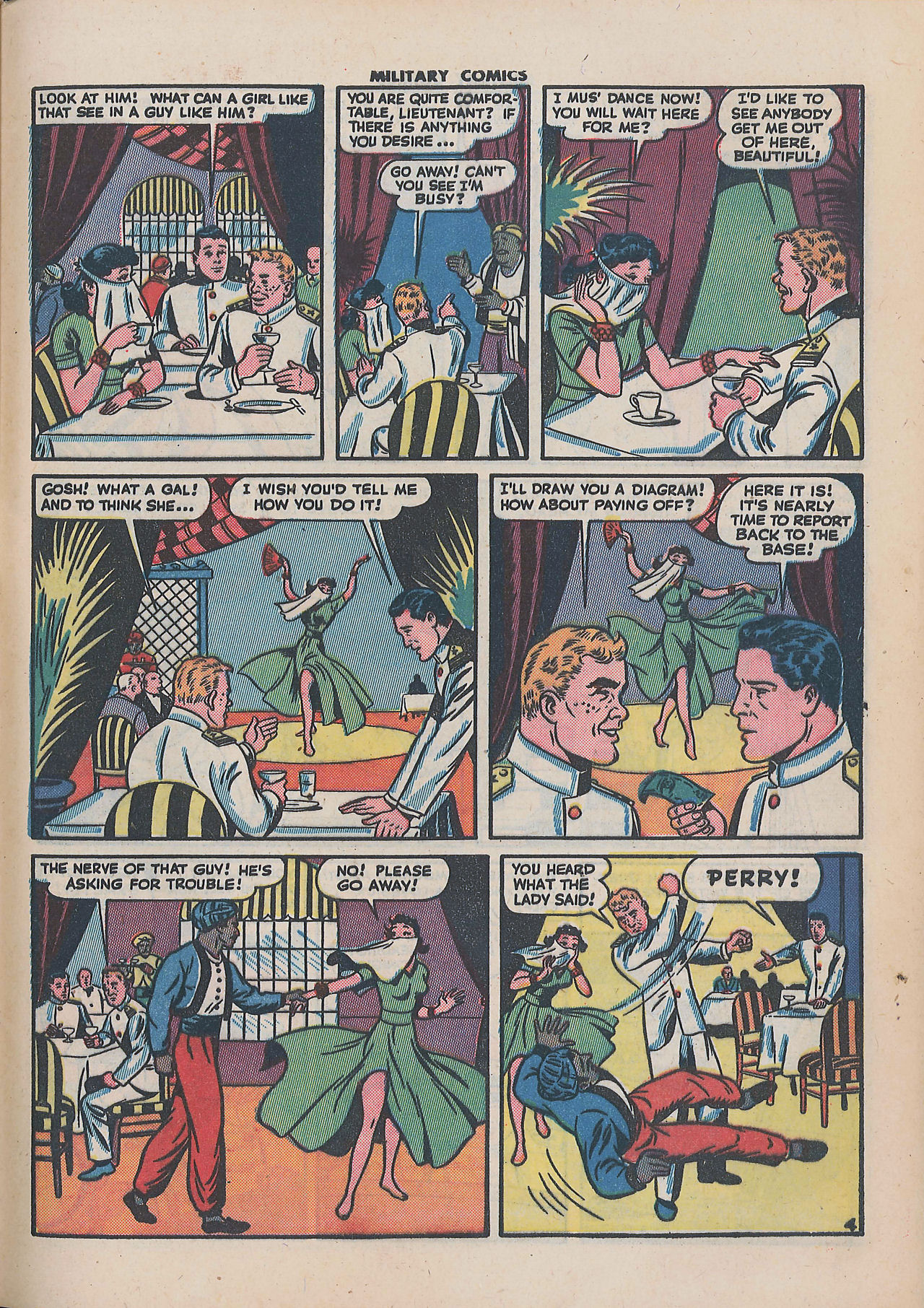Read online Military Comics comic -  Issue #34 - 45