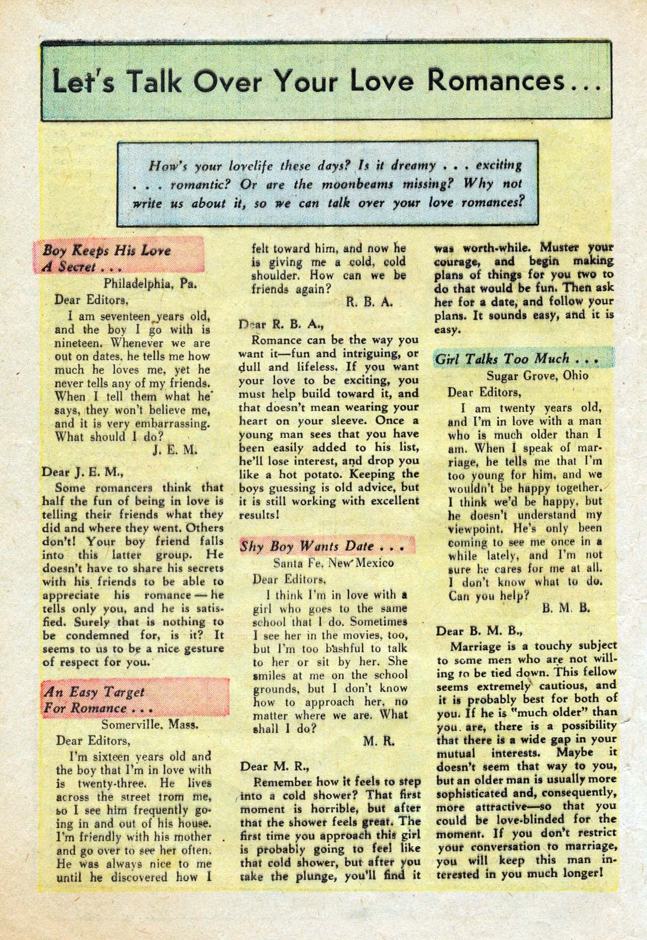 Read online Love Romances comic -  Issue #8 - 40