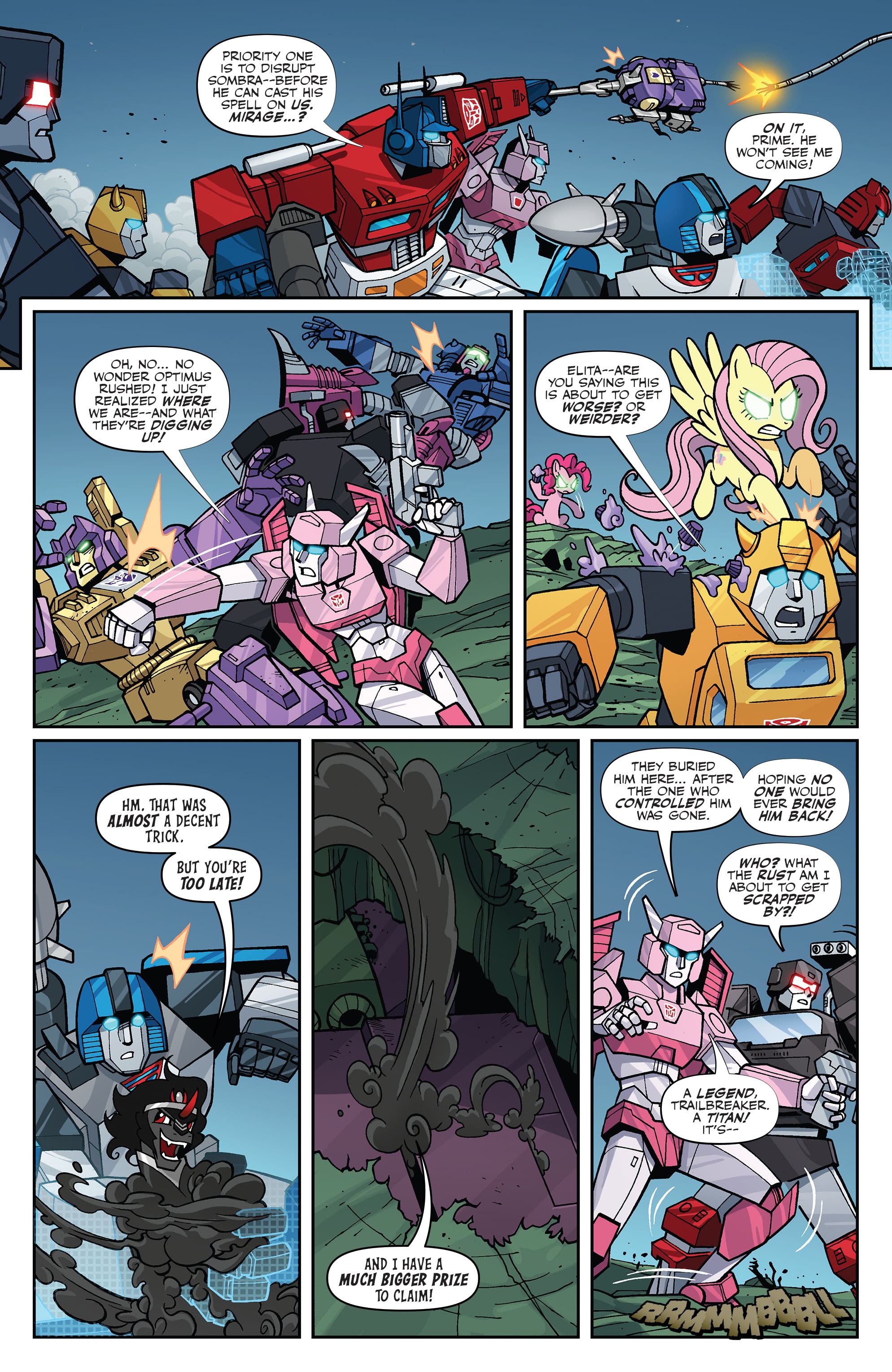 Read online My Little Pony/Transformers II comic -  Issue #4 - 16