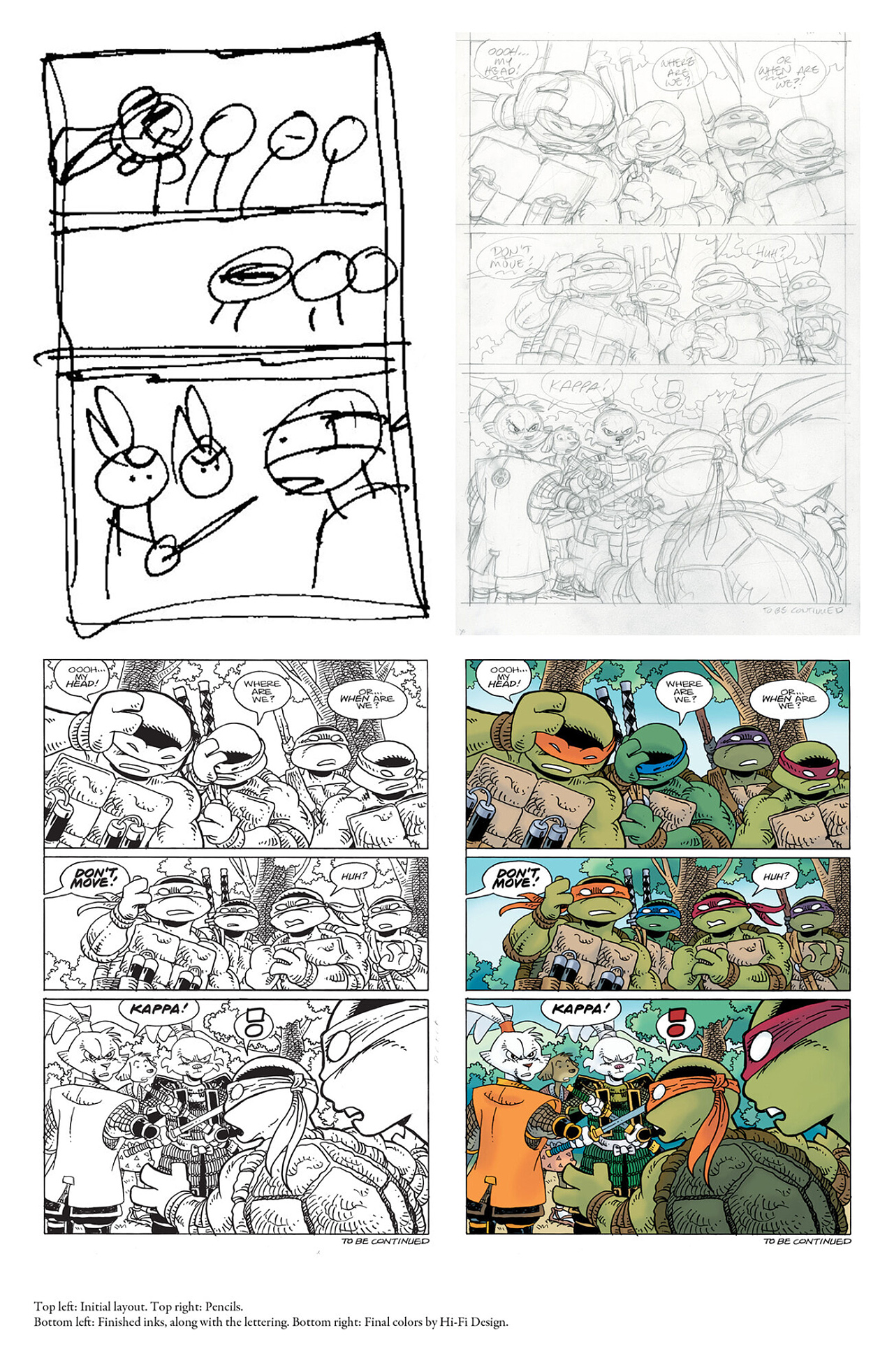 Read online Teenage Mutant Ninja Turtles/Usagi Yojimbo: WhereWhen #1: Director’s Cut comic -  Issue #1: Director’s Cut Full - 31