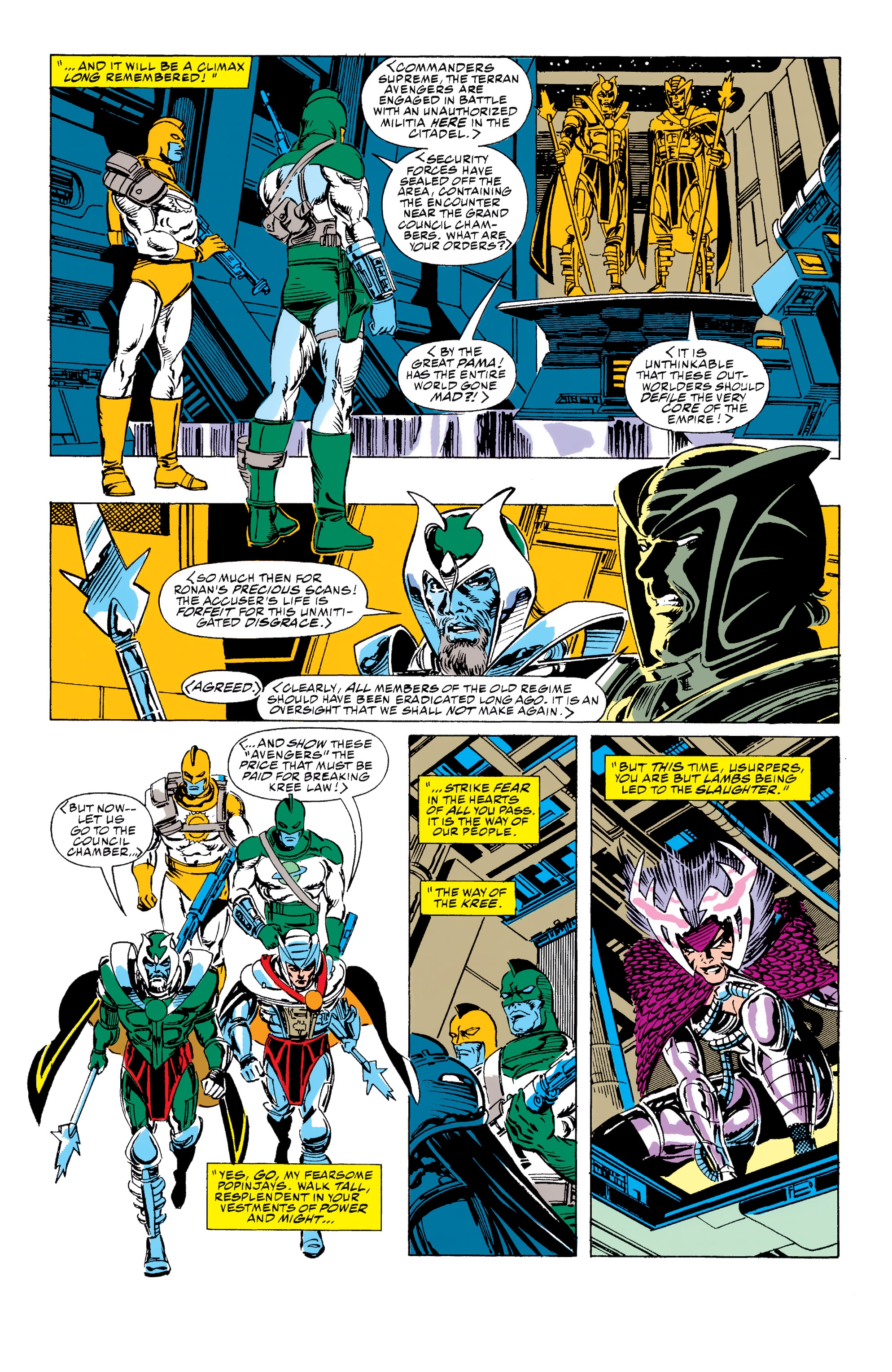 Read online Avengers Epic Collection: Operation Galactic Storm comic -  Issue # TPB (Part 3) - 60