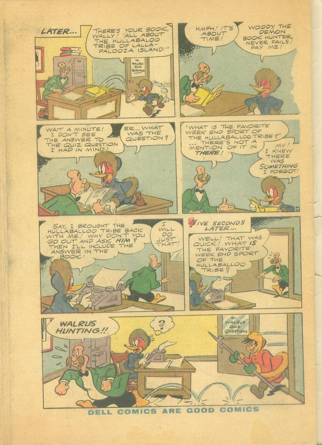 Read online Walter Lantz Woody Woodpecker (1952) comic -  Issue #29 - 34