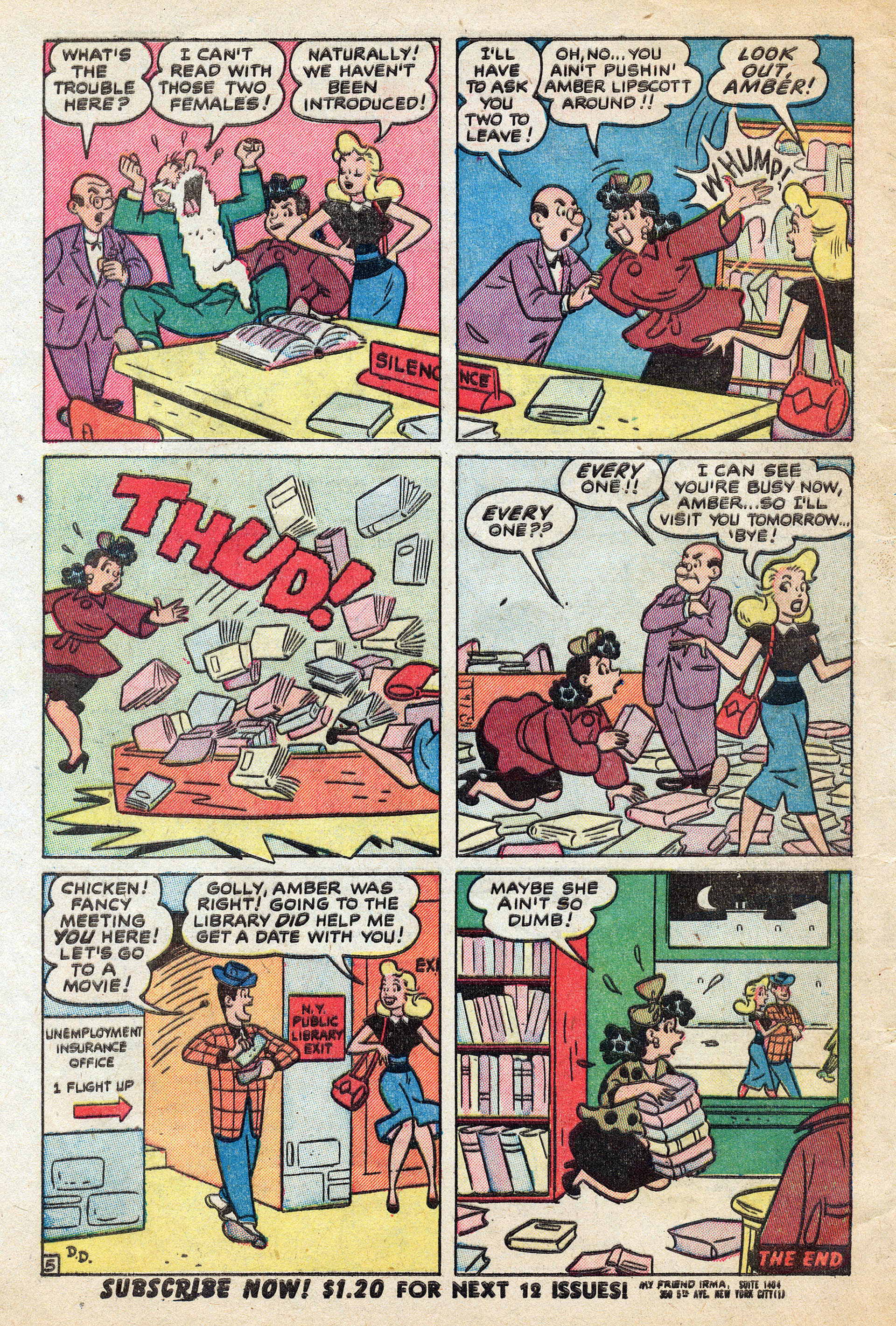 Read online My Friend Irma comic -  Issue #11 - 32