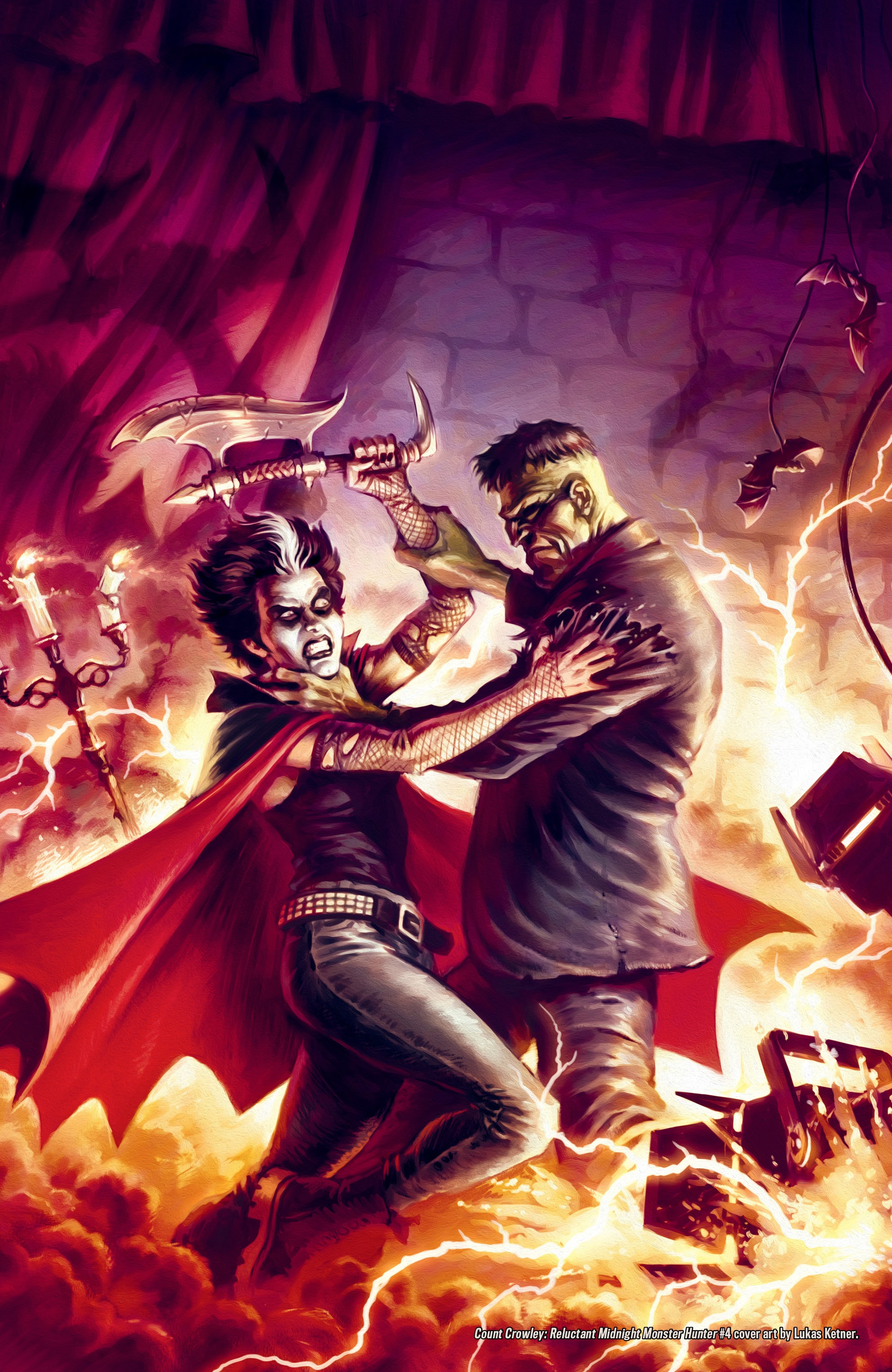 Read online Count Crowley: Reluctant Midnight Monster Hunter comic -  Issue # _TPB - 97
