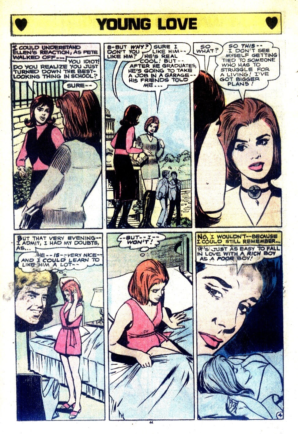 Read online Young Love (1963) comic -  Issue #107 - 44