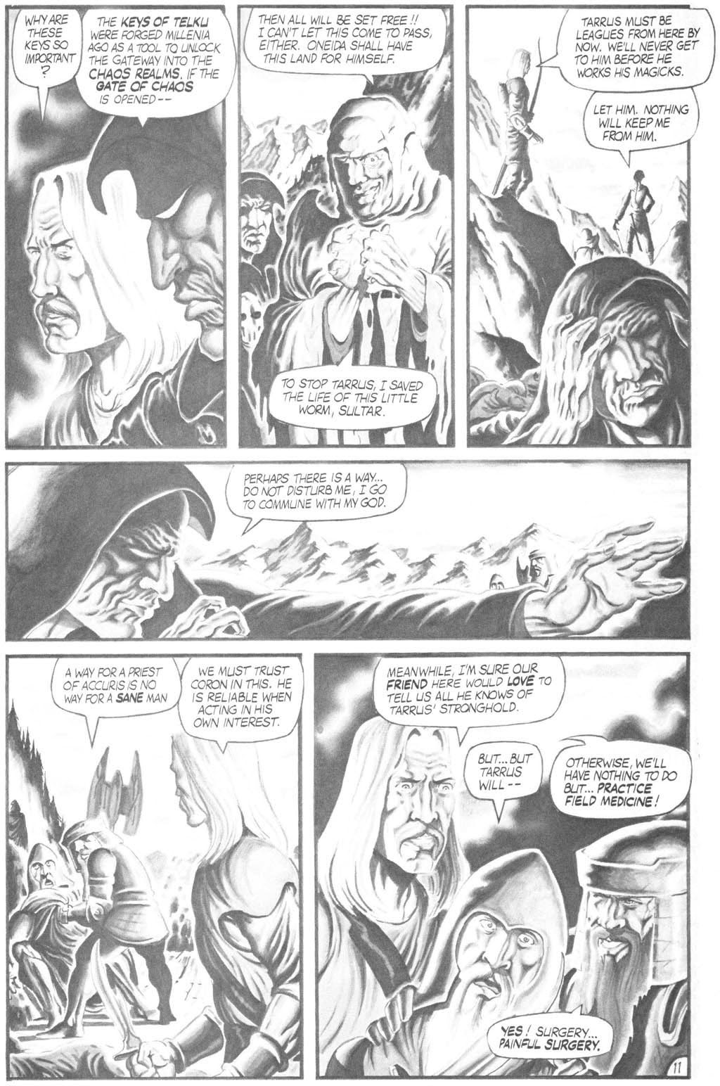 Read online Adventurers (1986) comic -  Issue #9 - 13