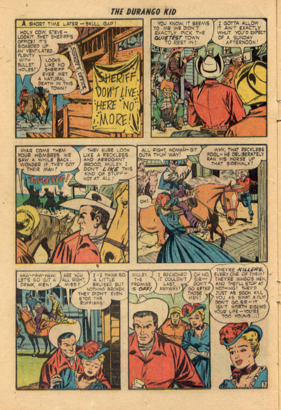 Read online Charles Starrett as The Durango Kid comic -  Issue #14 - 11
