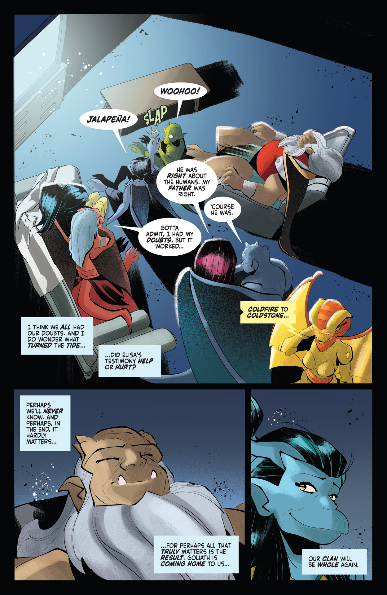 Read online Gargoyles (2022) comic -  Issue #10 - 23
