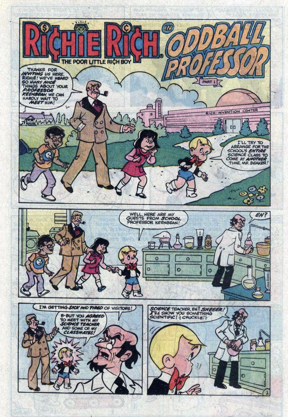 Read online Richie Rich And [...] comic -  Issue #8 - 8