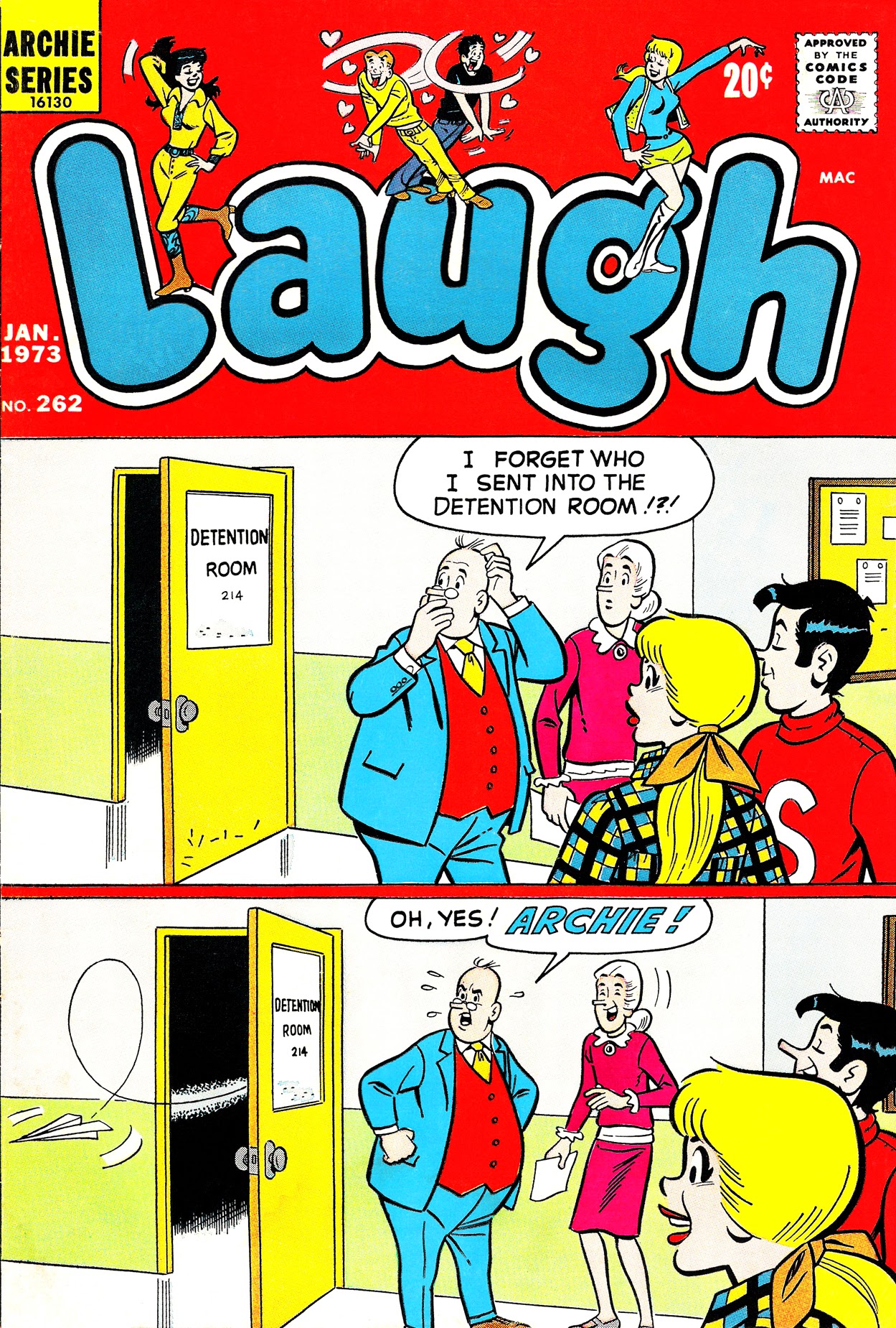 Read online Laugh (Comics) comic -  Issue #262 - 1