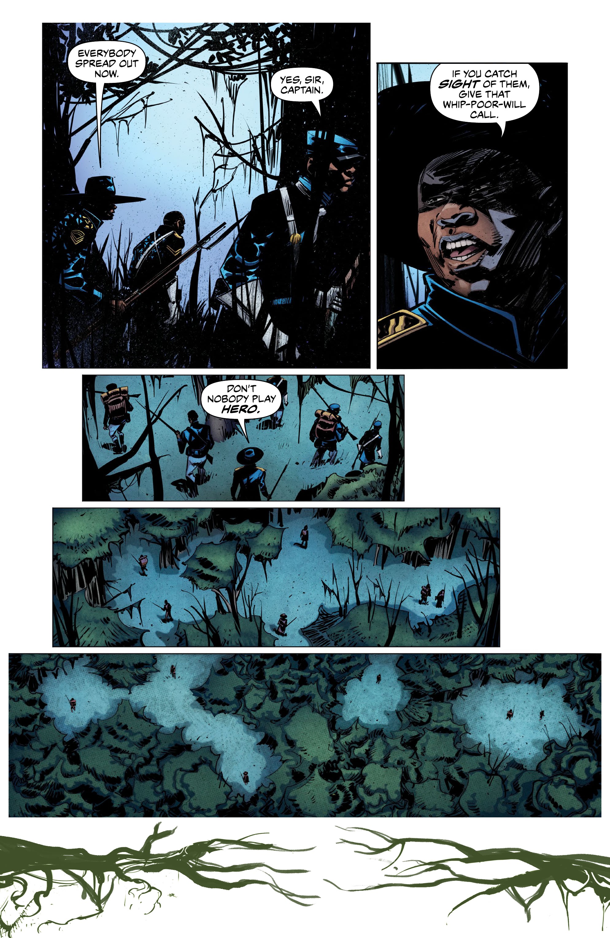 Read online Swamp God comic -  Issue #3 - 4