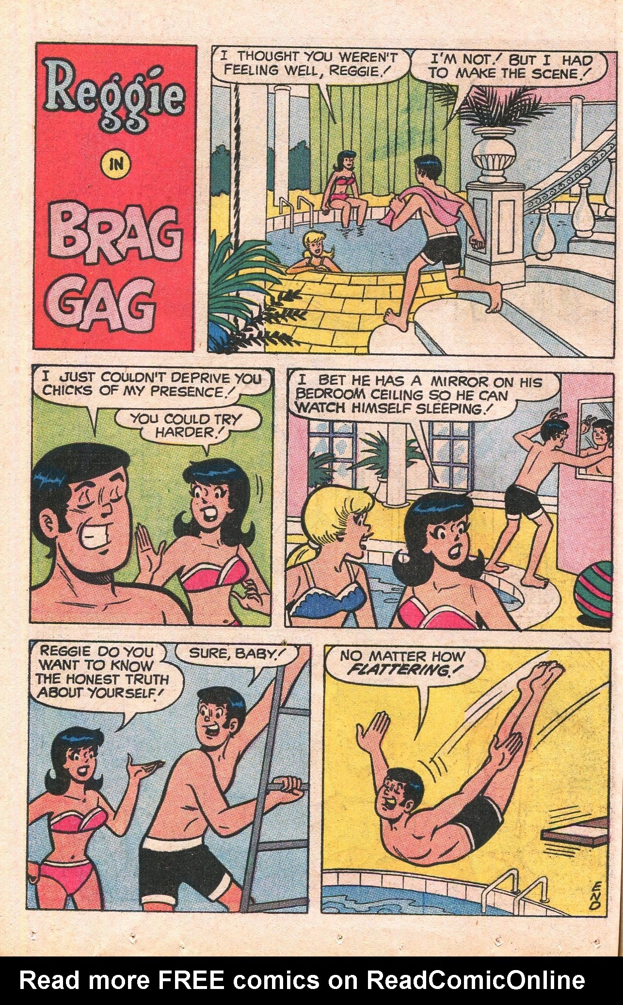 Read online Reggie's Wise Guy Jokes comic -  Issue #9 - 44