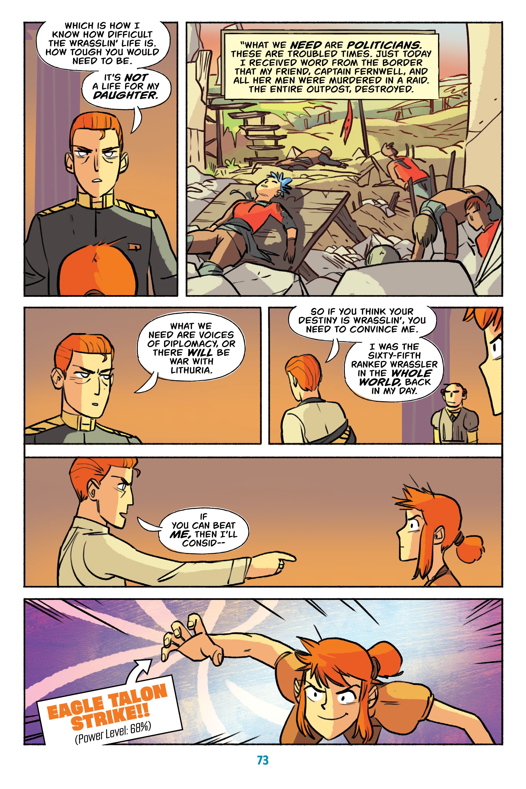 Read online Wrassle Castle comic -  Issue #1 - 72