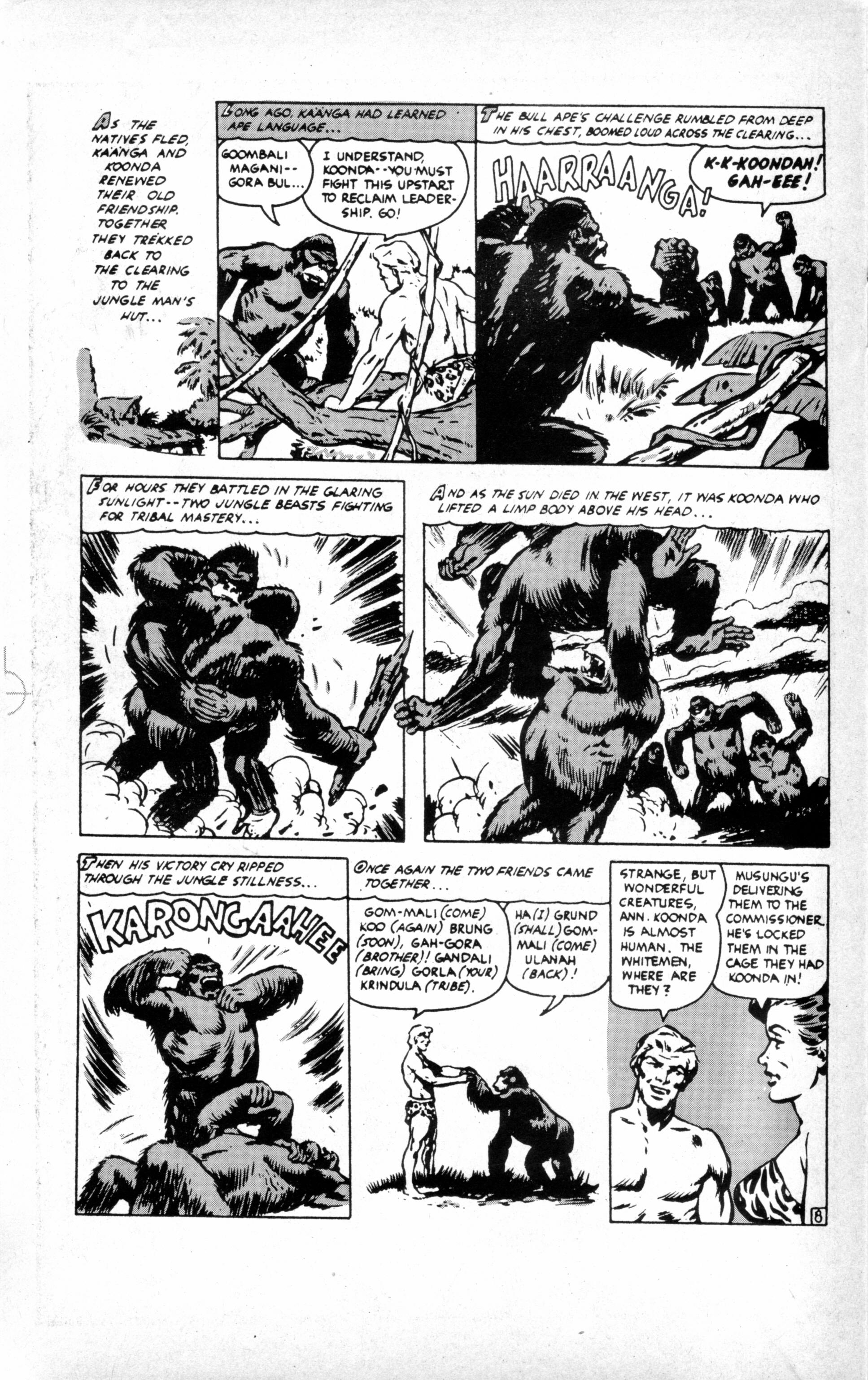 Read online Jungle Girls (1988) comic -  Issue #8 - 20