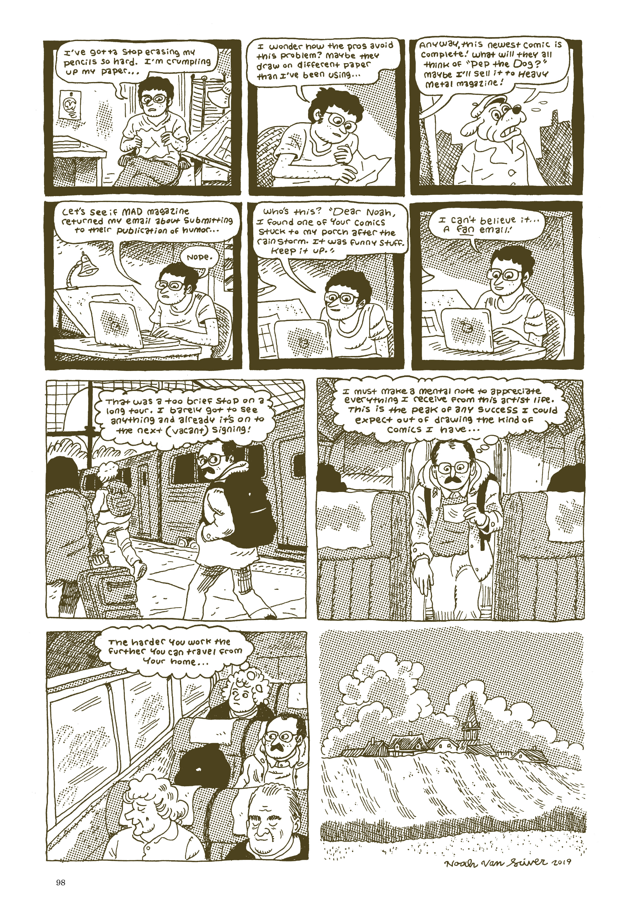 Read online Now: The New Comics Anthology comic -  Issue #8 - 98