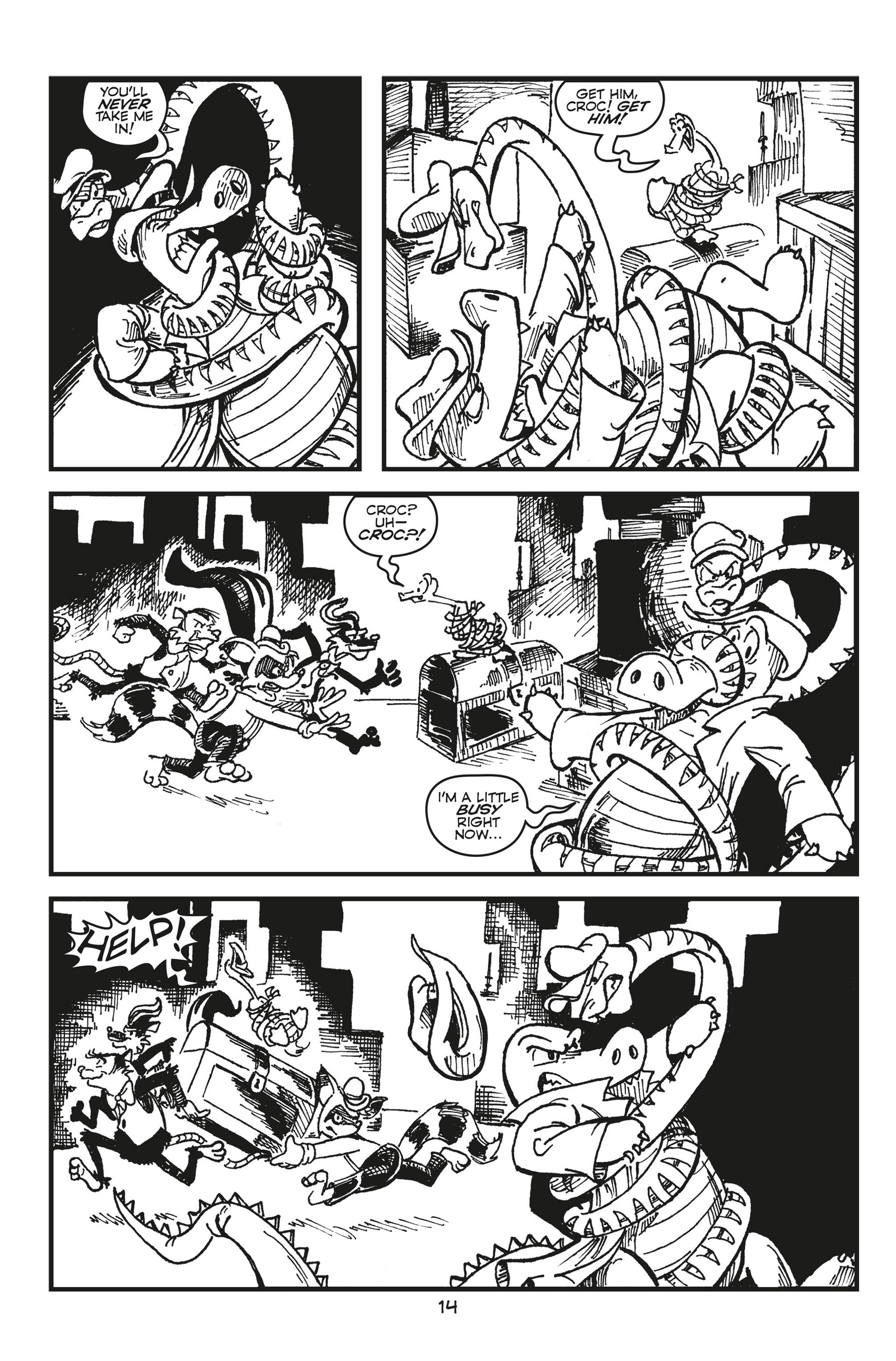Read online Charlie Croc: Private Eye comic -  Issue #2 - 16