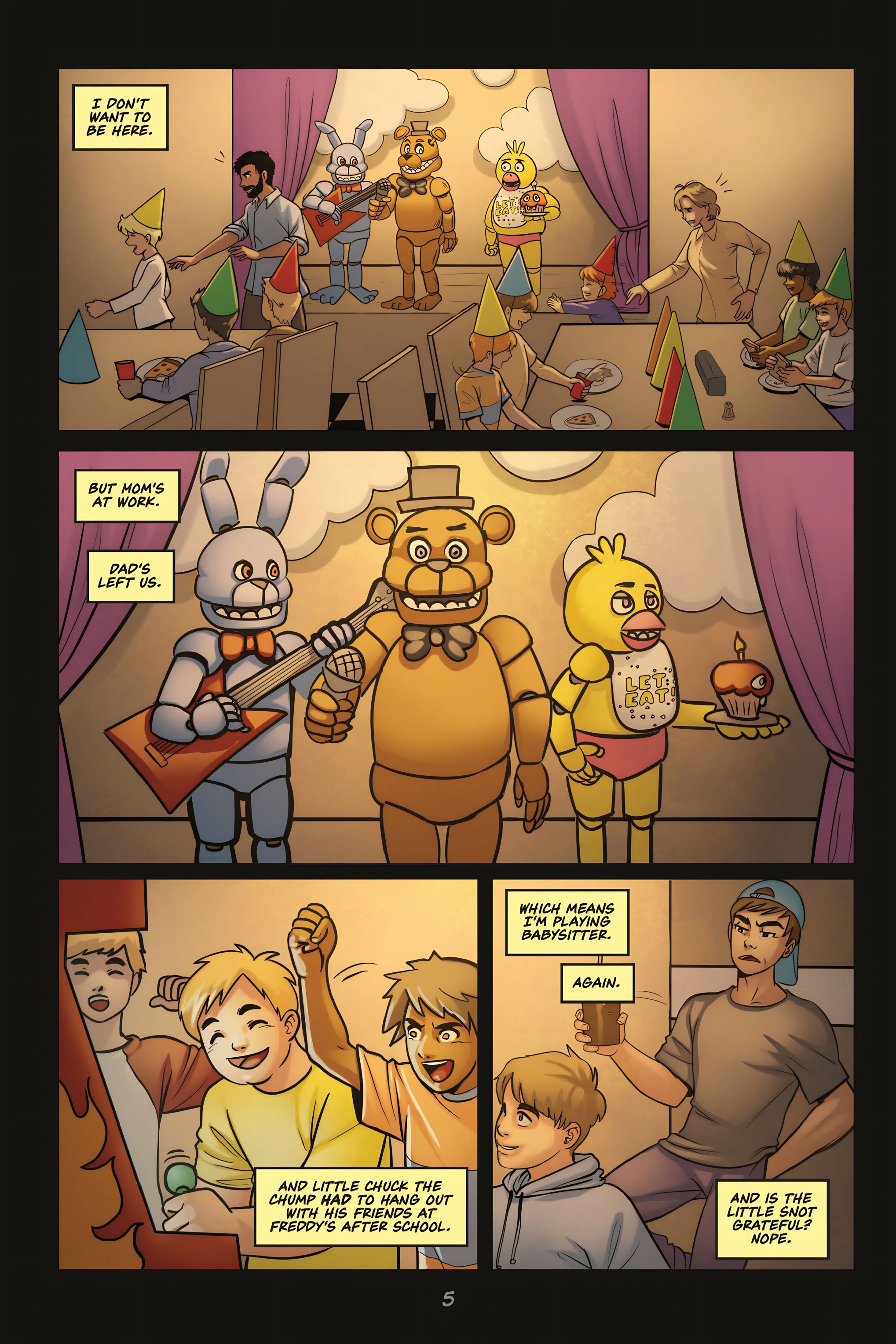 Read online Five Nights at Freddy's: Fazbear Frights Graphic Novel Collection comic -  Issue # TPB 3 (Part 1) - 5